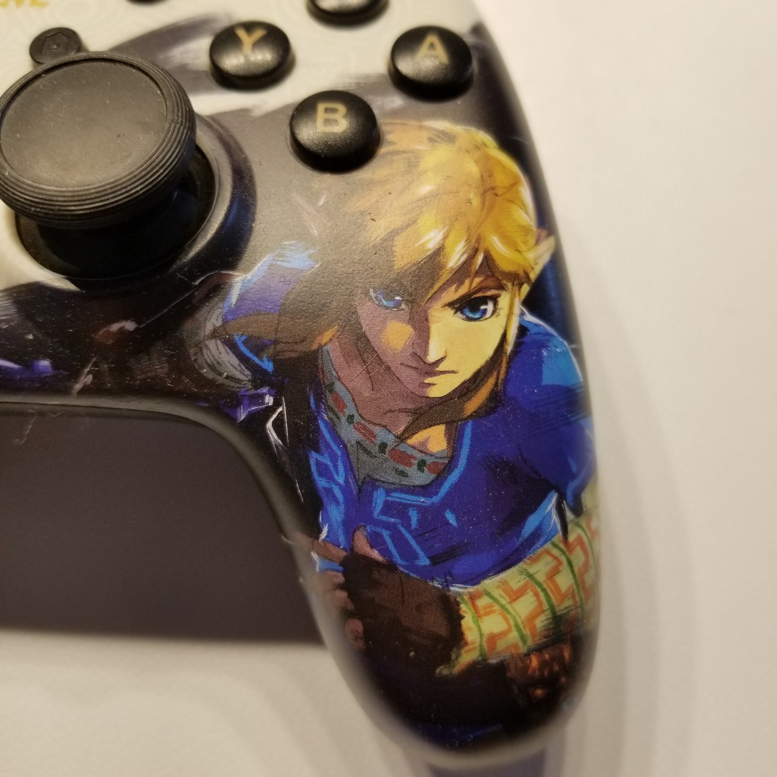 Zelda Nintendo Switch Controller Lot of 2 With Extra Grip Controller – UNTESTED