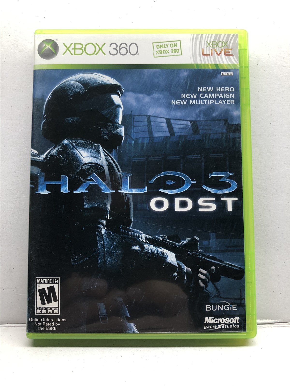 Halo 3: ODST (Xbox 360, 2009) Complete w/ Manual – Tested Working – Free Ship