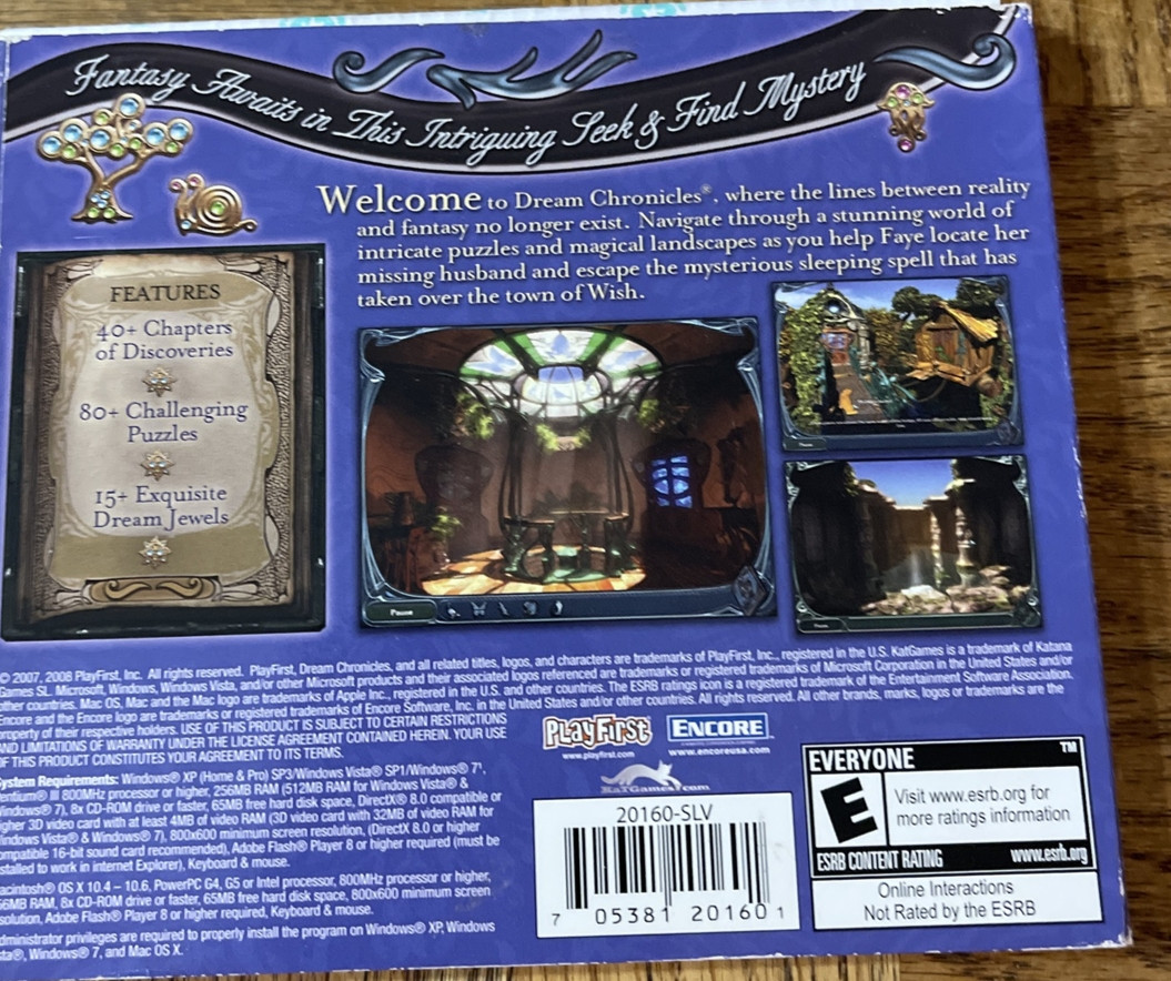 Dream Chronicles PC Game
