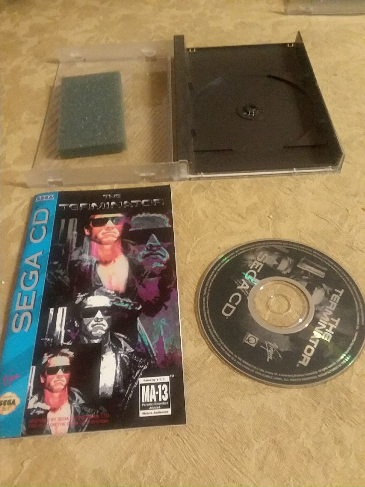 8mm “THICK” Foam Block Insert Fit Most Sega saturn/CD/Playstation/Video Games
