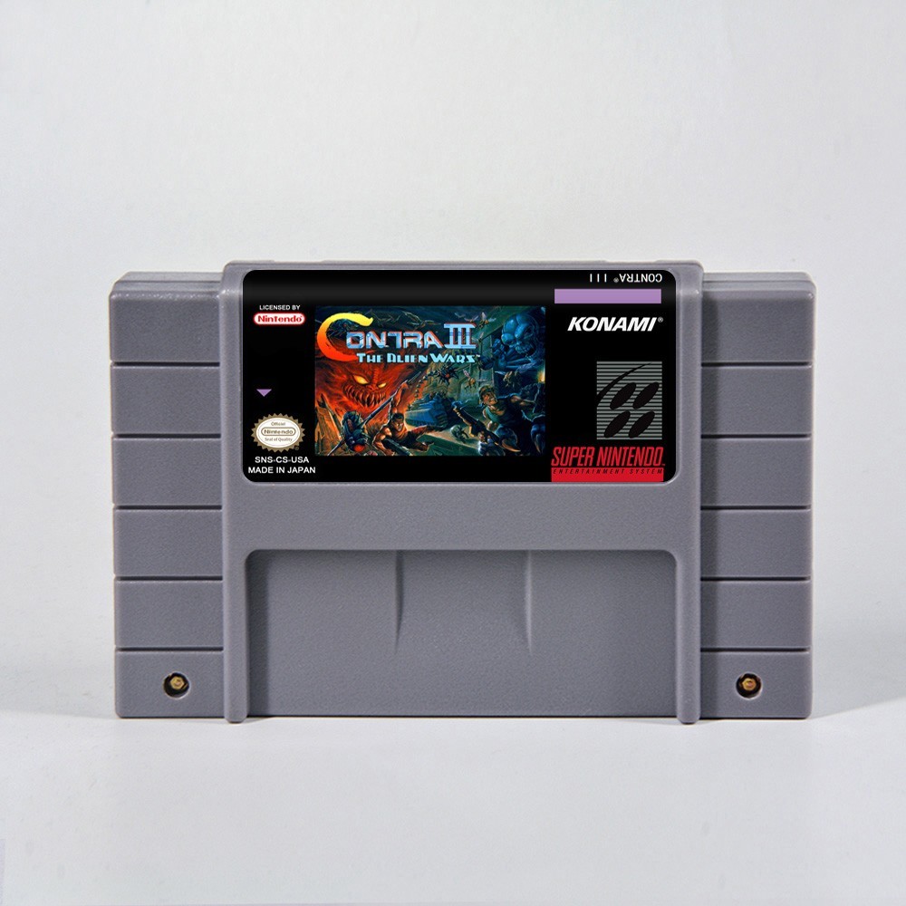 Contra III The Alien Wars SNES Super Nintendo USA Version Fast Shipping