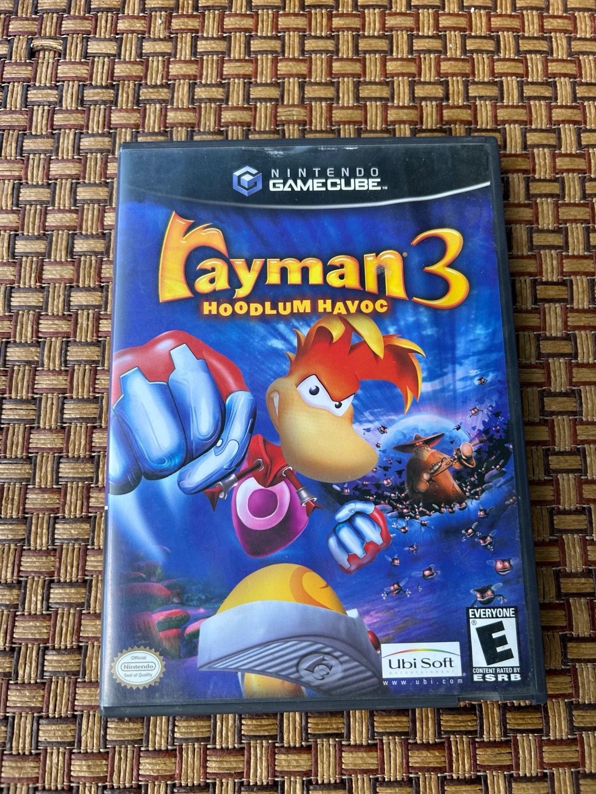 ubi soft rayman 3 hoodlum havoc manual included nintendo gamecube ntsc-u/c