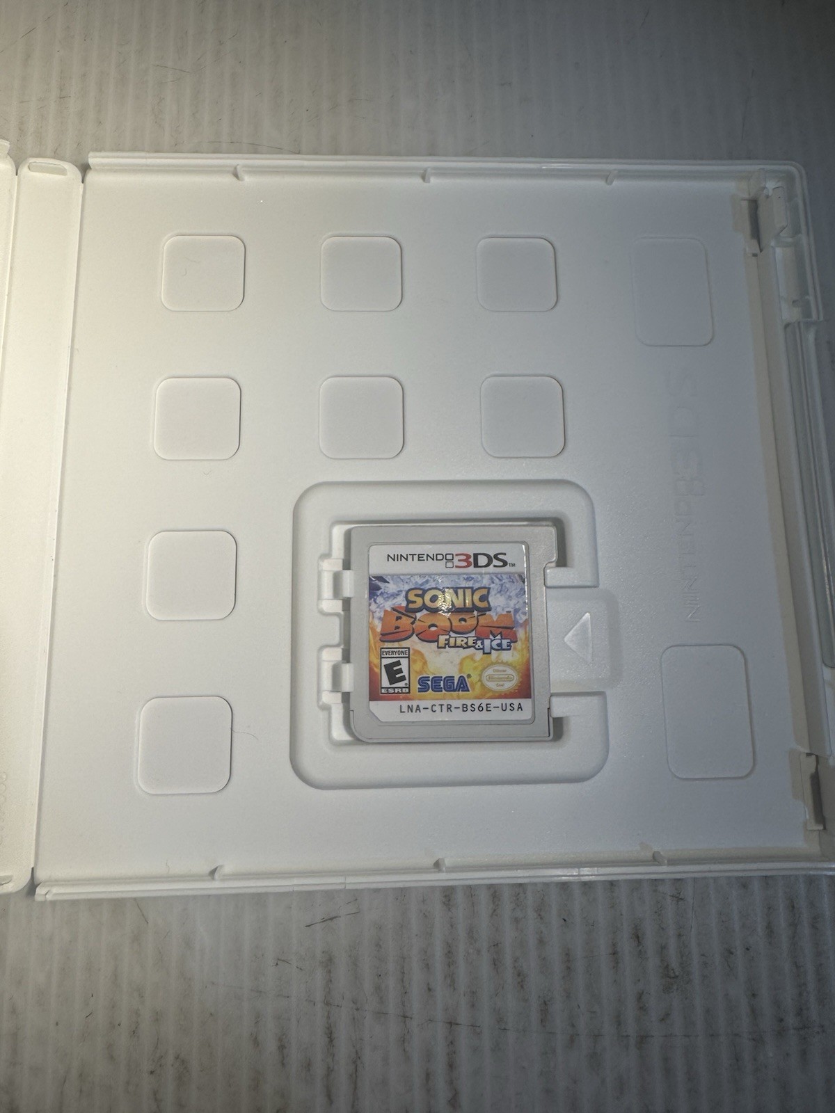 Sonic Boom: Fire & Ice Nintendo 3DS Complete CIB Tested