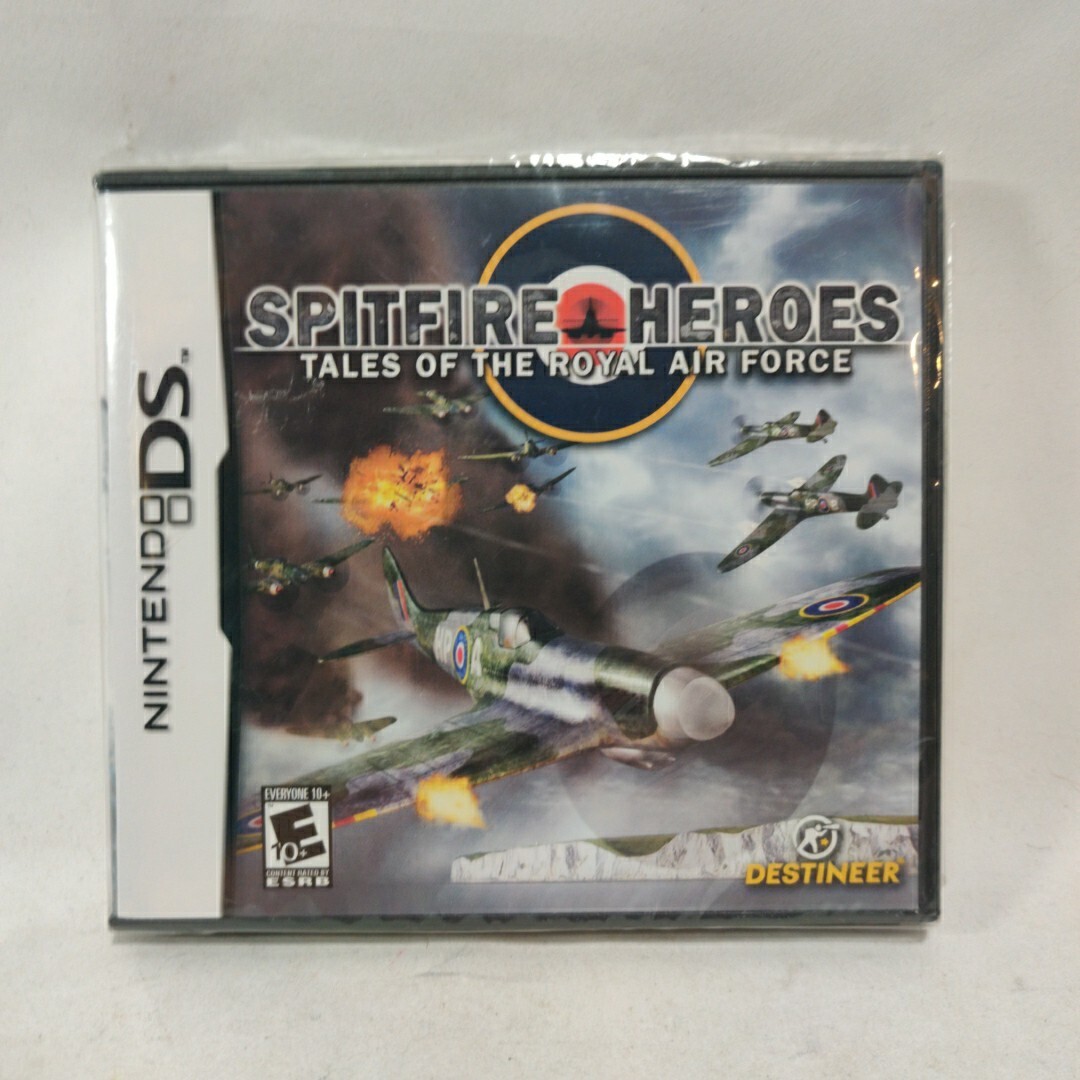 Spitfire Heroes: Tales of the Royal Air Force (Nintendo DS, 2008) Brand New