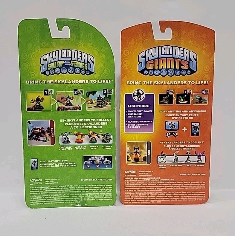Skylanders Swap Force Scorp & Giants Hex, Activision