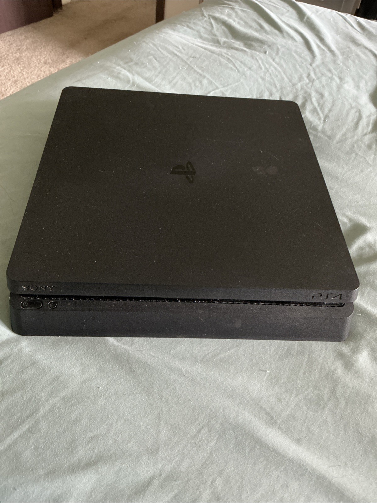Sony PlayStation 4 PS4 Slim 500GB Console w/ DualShock Controller And Wired Cont