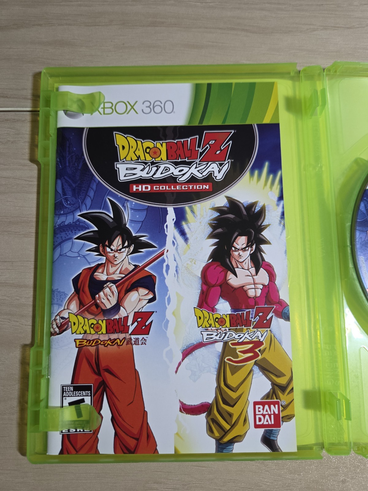 Dragon Ball Z: Budokai HD Collection -Xbox 360 (2012) CIB Tested & Working