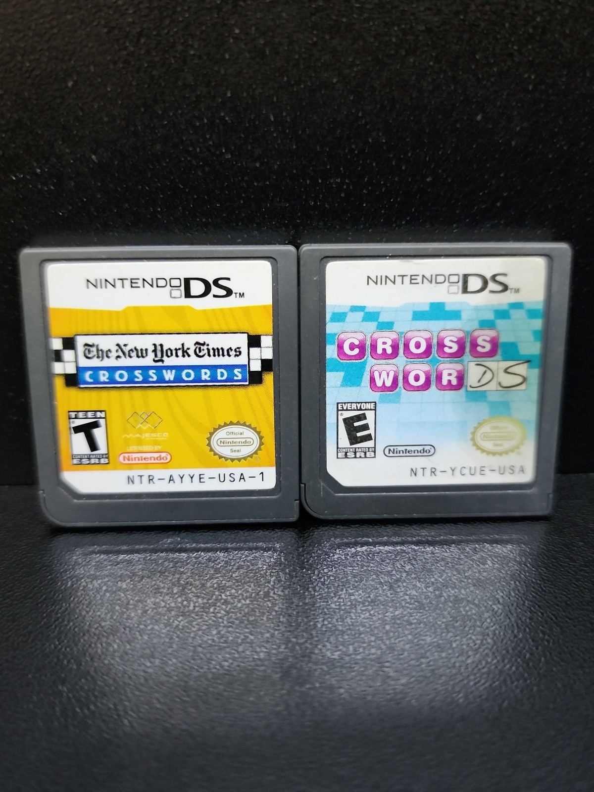 Crosswords DS + New York Times Crosswords (Nintendo DS) | Authentic | Tested