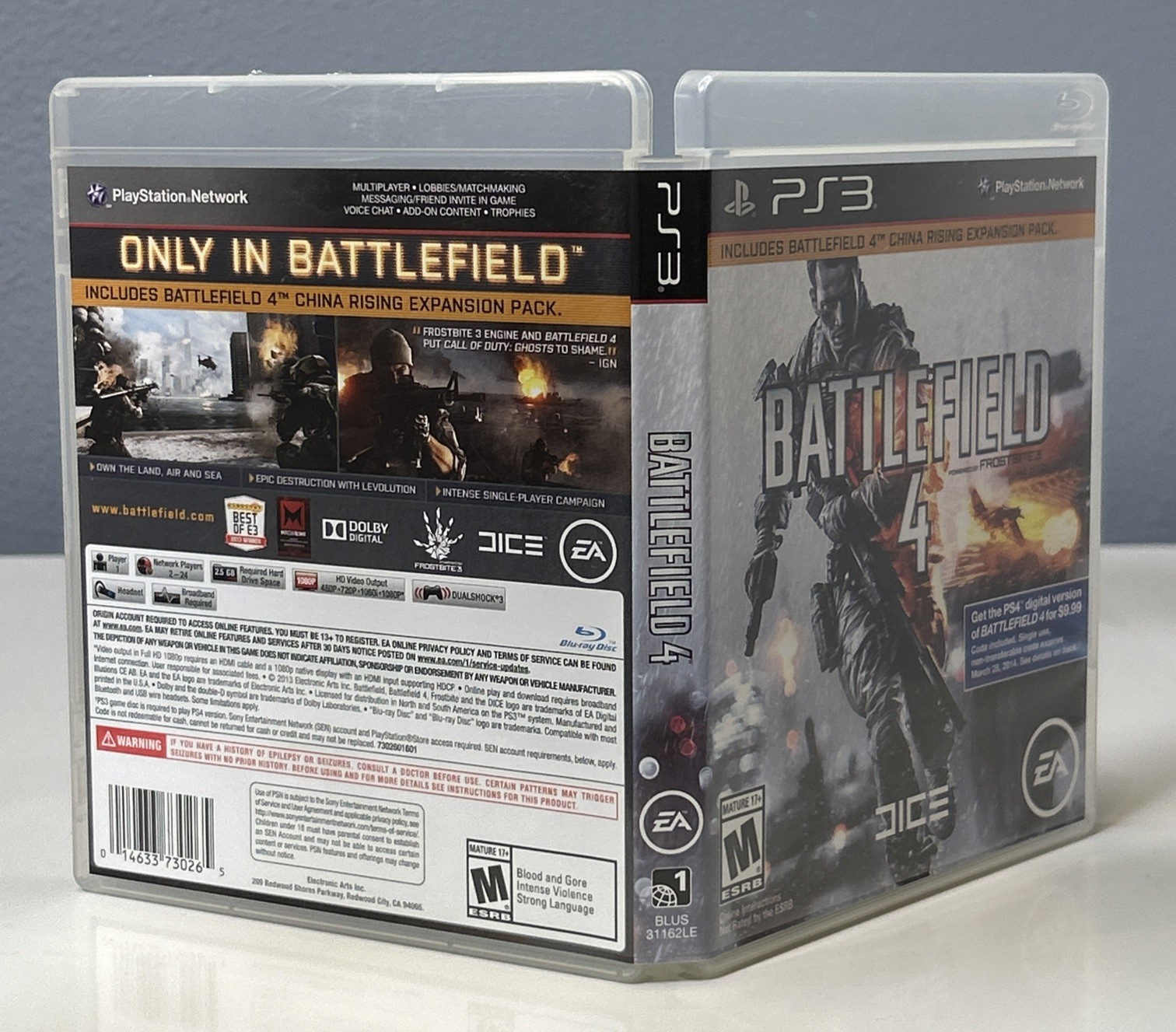 Battlefield 4 (Sony Playstation 3, PS3, 2013) Complete, Manual