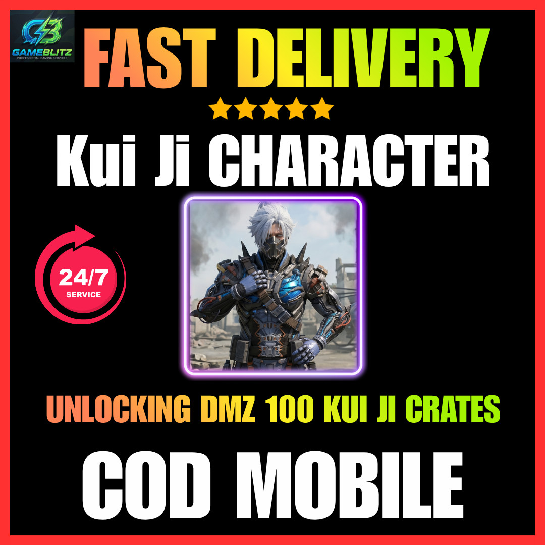 [GAMEBLITZ] Fast Kui Ji Character for CODM COD MOBILE