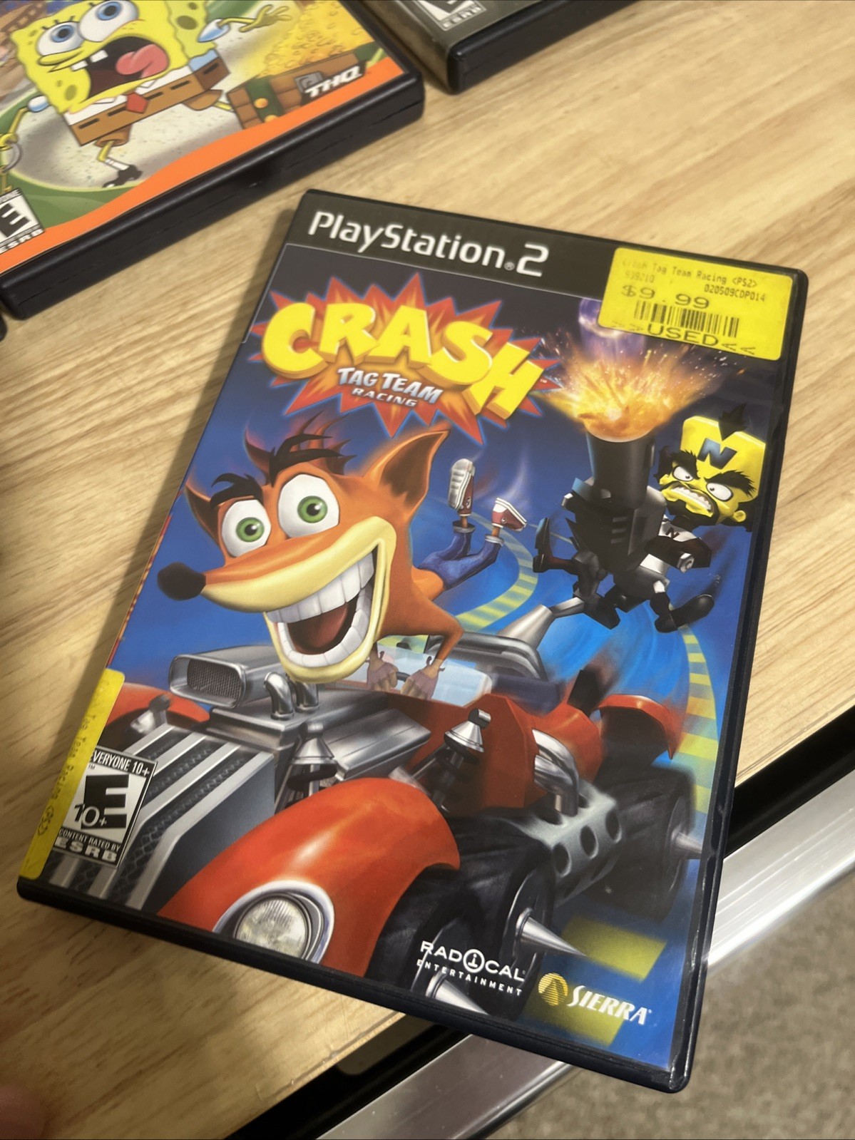 PS2 Game Lot Of 8 PlayStation 2 Crash Ratchet, Gran Turismo 3, Guitar Hero, Etc