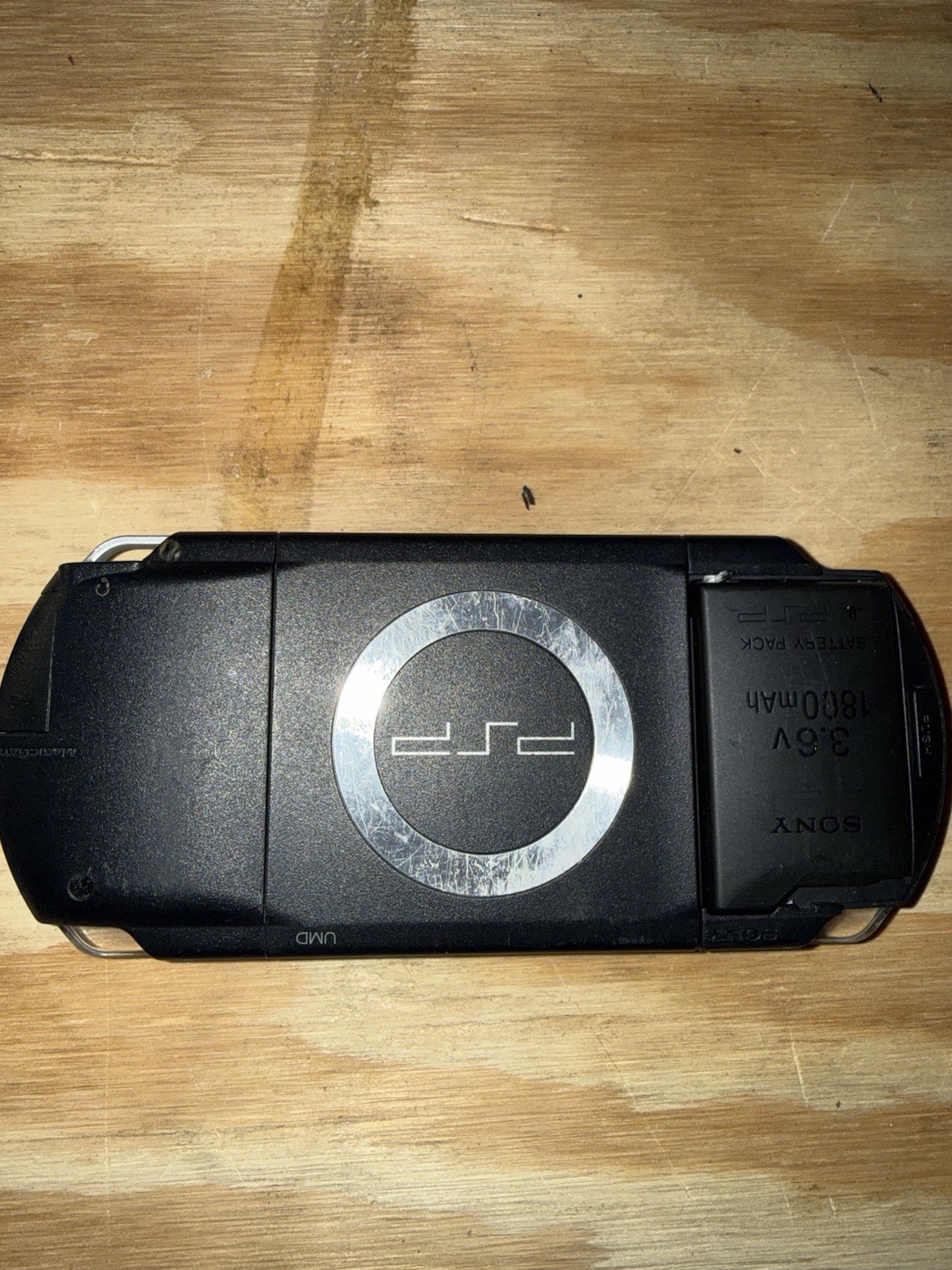 USED PlayStation Portable PSP-1001 Black Console Needs Battery