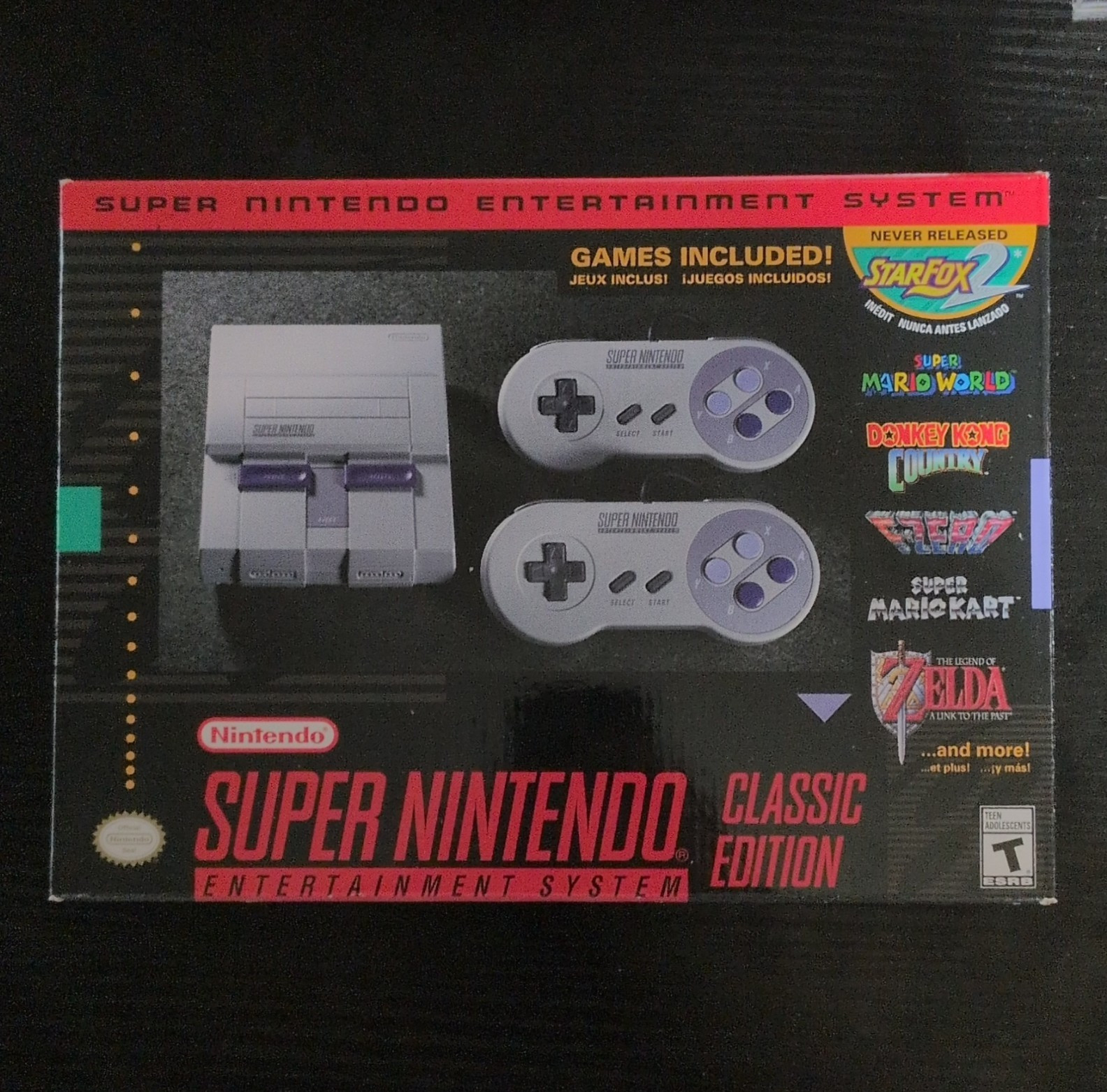 *NEW/SEALED* Nintendo Super NES Classic Edition Console Built-In Games