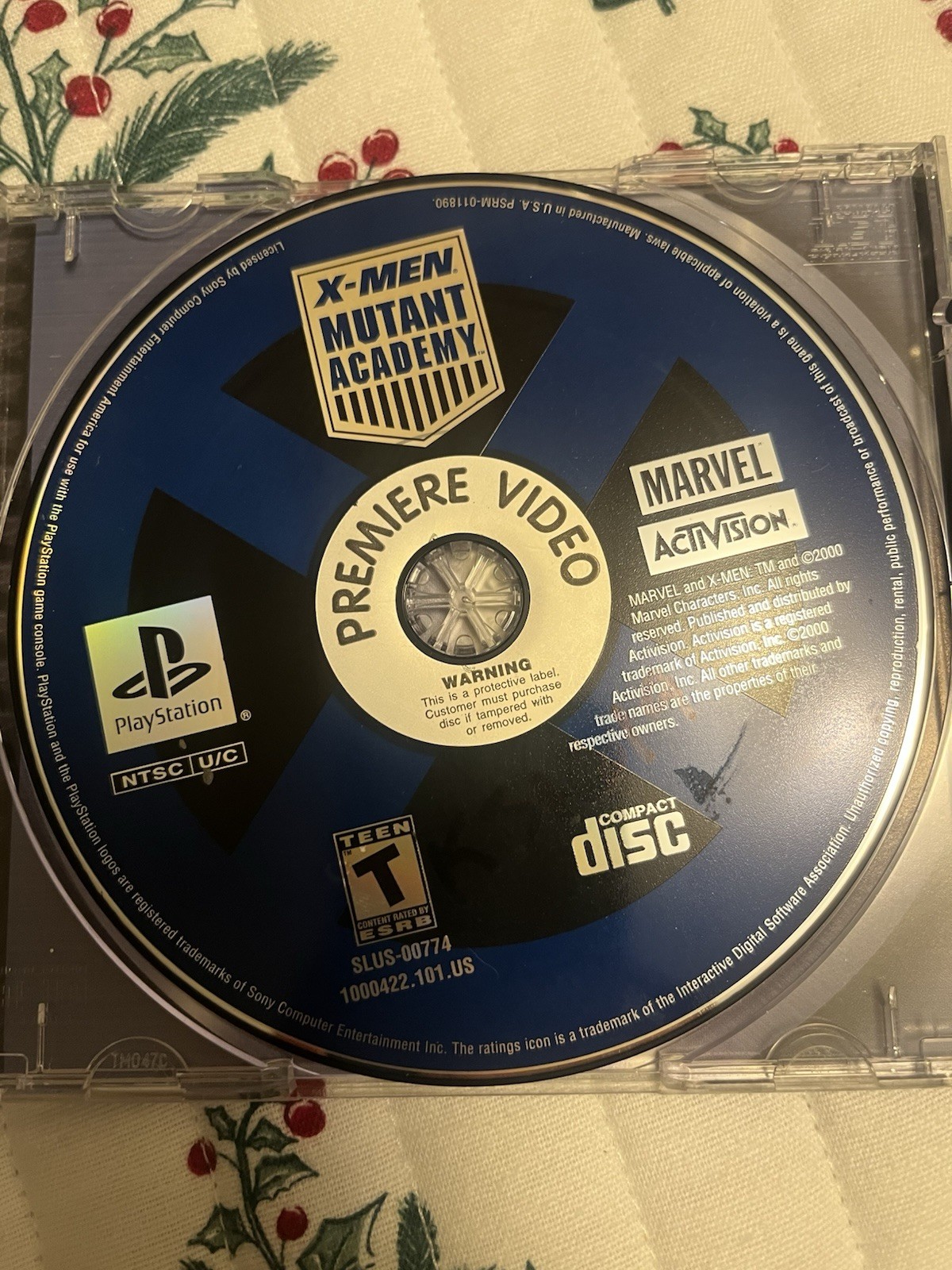 X-Men Mutant Academy (Sony PlayStation 1) CIB Complete clean