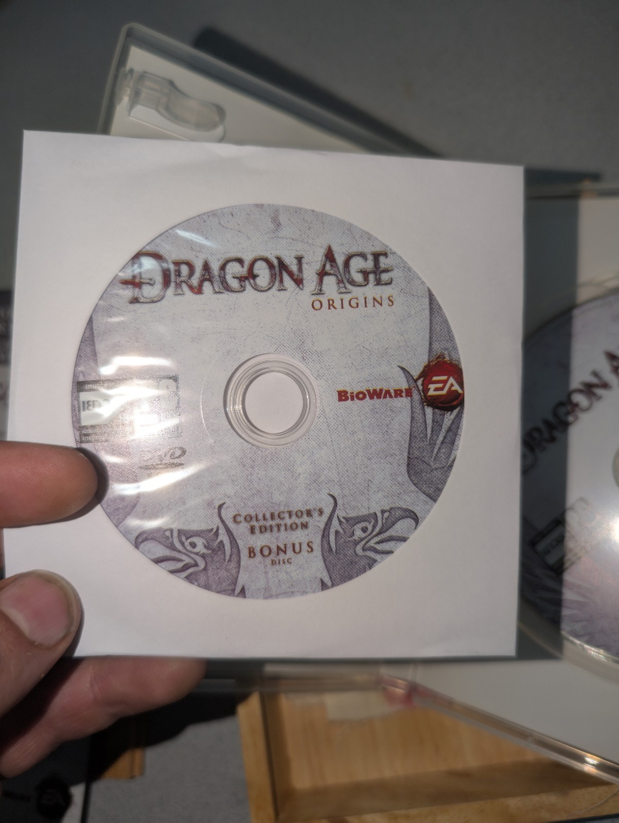 Dragon Age Origins PC Singapore Exclusive Collector’s Edition Wood Carved Box