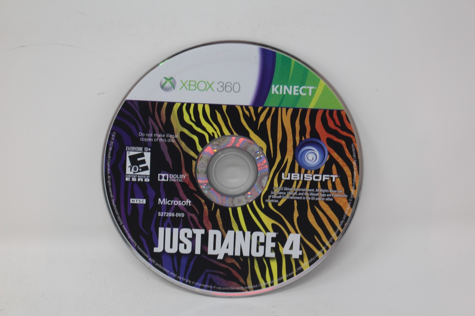 Just Dance 4 Microsoft Xbox 360 Disc Only