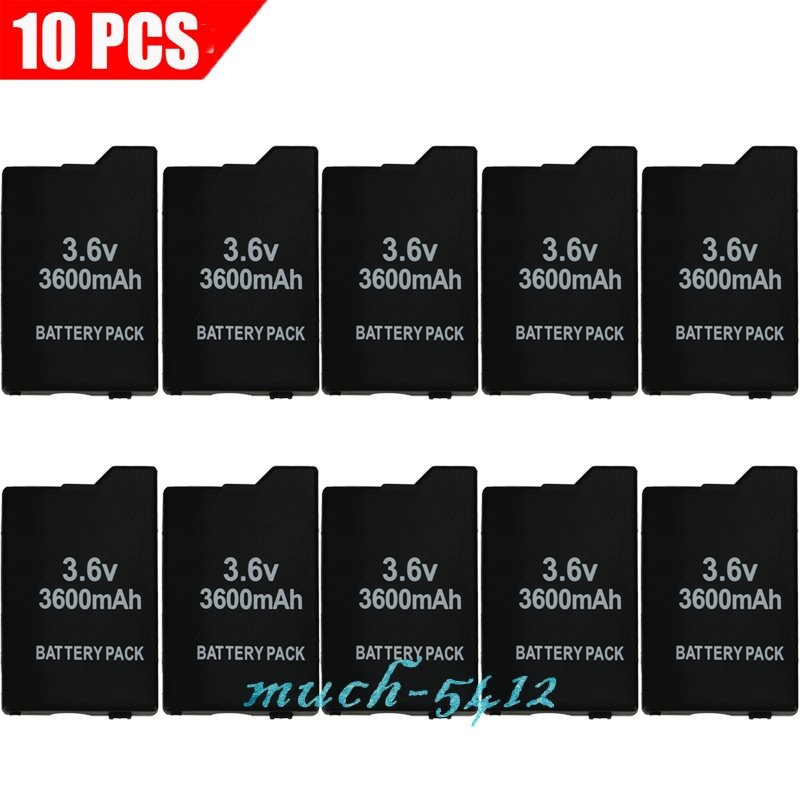 Battery for PSP 2000 3000 Fat Console 3.6V 3600mAh Rechargeable Replacement