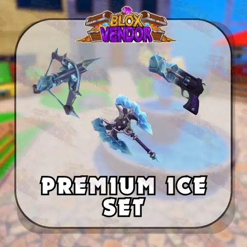 Murder Mystery 2 MM2 Premium Ice Set Ancient Godly Knifes and Guns