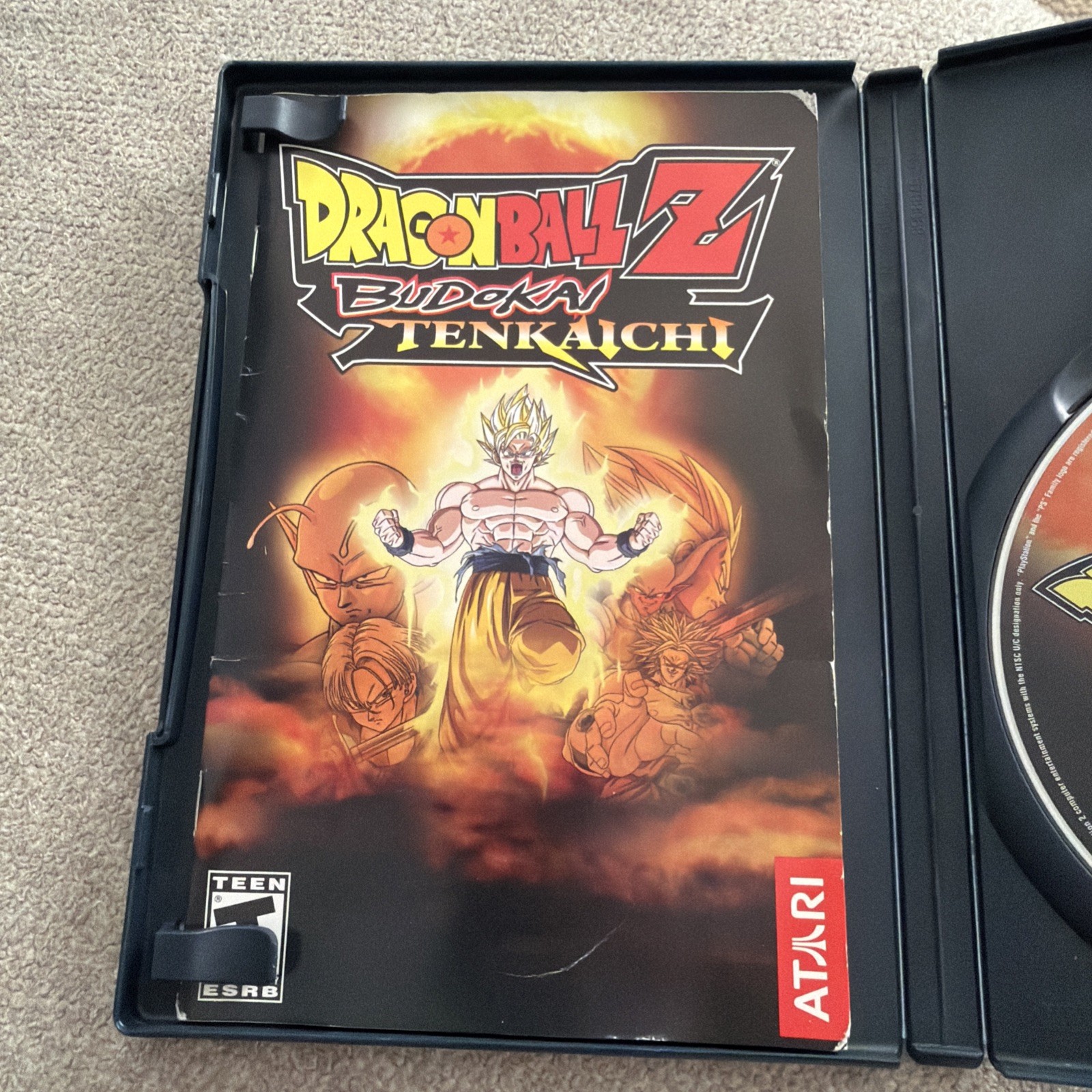 Dragon Ball Z Budokai Tenkaichi PlayStation 2 PS2 CIB Clean Tested