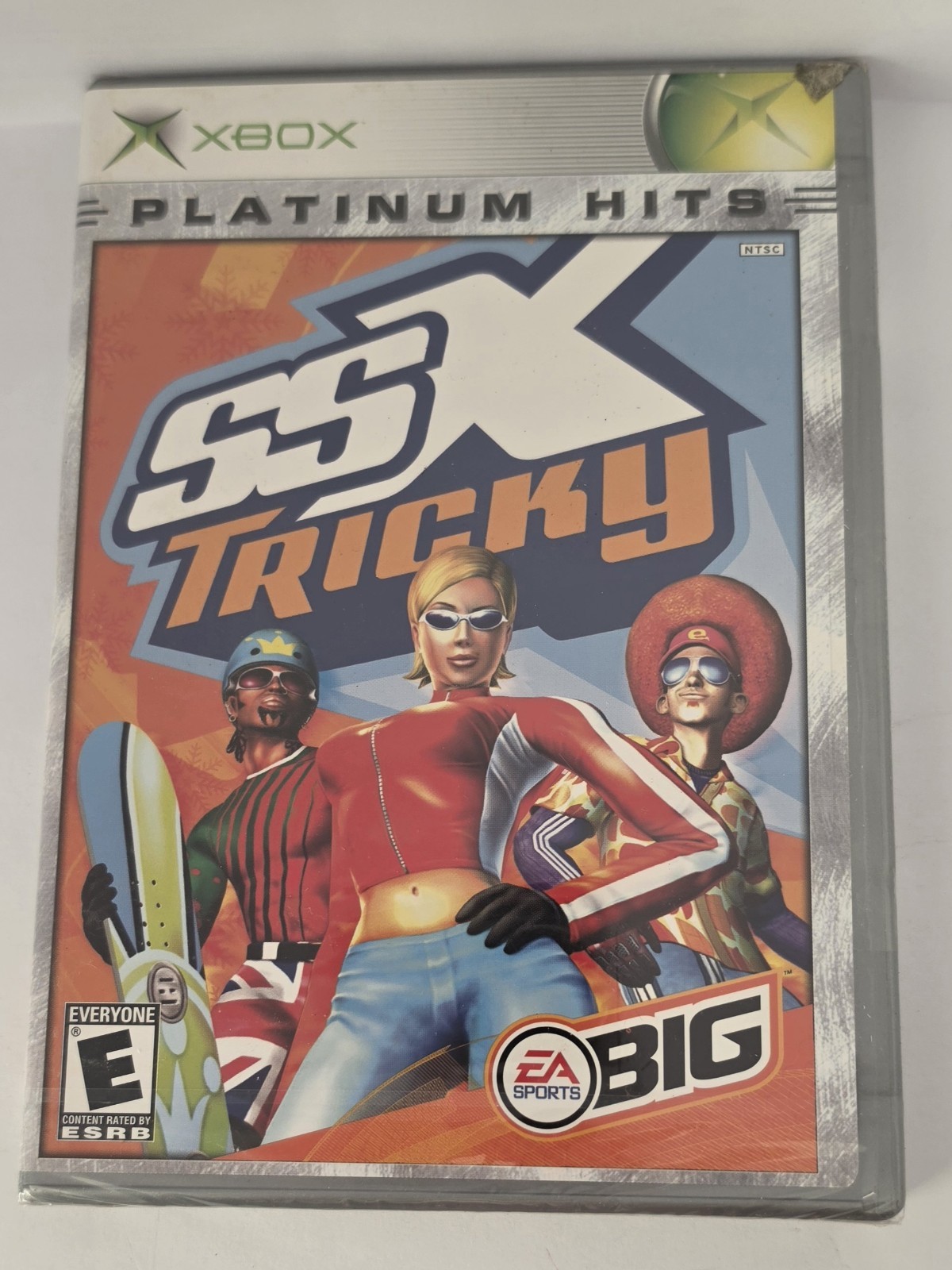 EA Sports BIG Vintage 2001 SSX Tricky Xbox Platinum Hits Sealed New