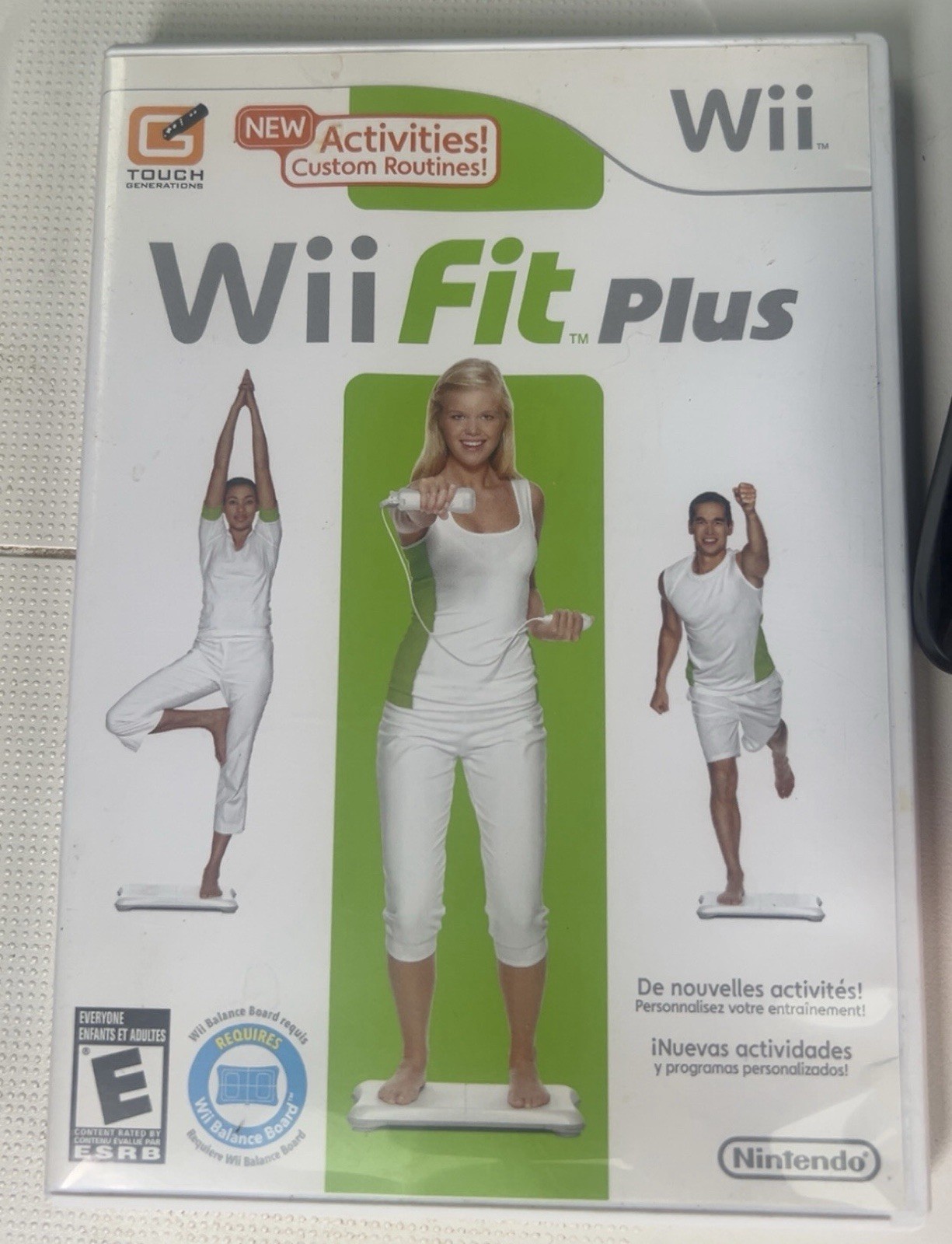 Nintendo Wii Mixed Lot w/ Balance Board, Wii Fit Plus, Wii Sports, Tetris