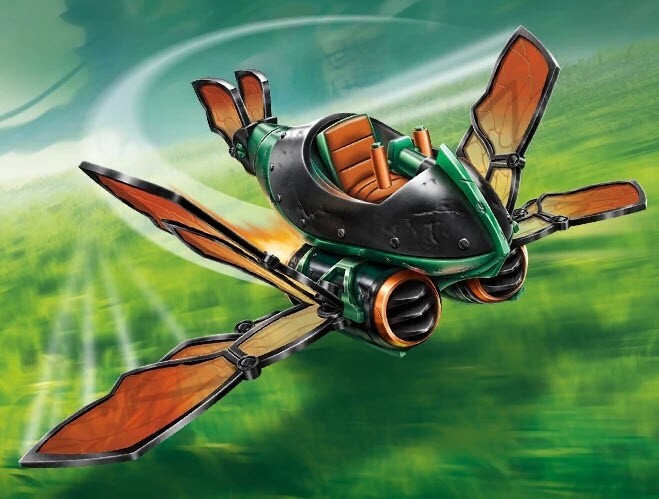 Skylanders Superchargers Vehicle Buzz Wing NFC Card FREE SHIPPING