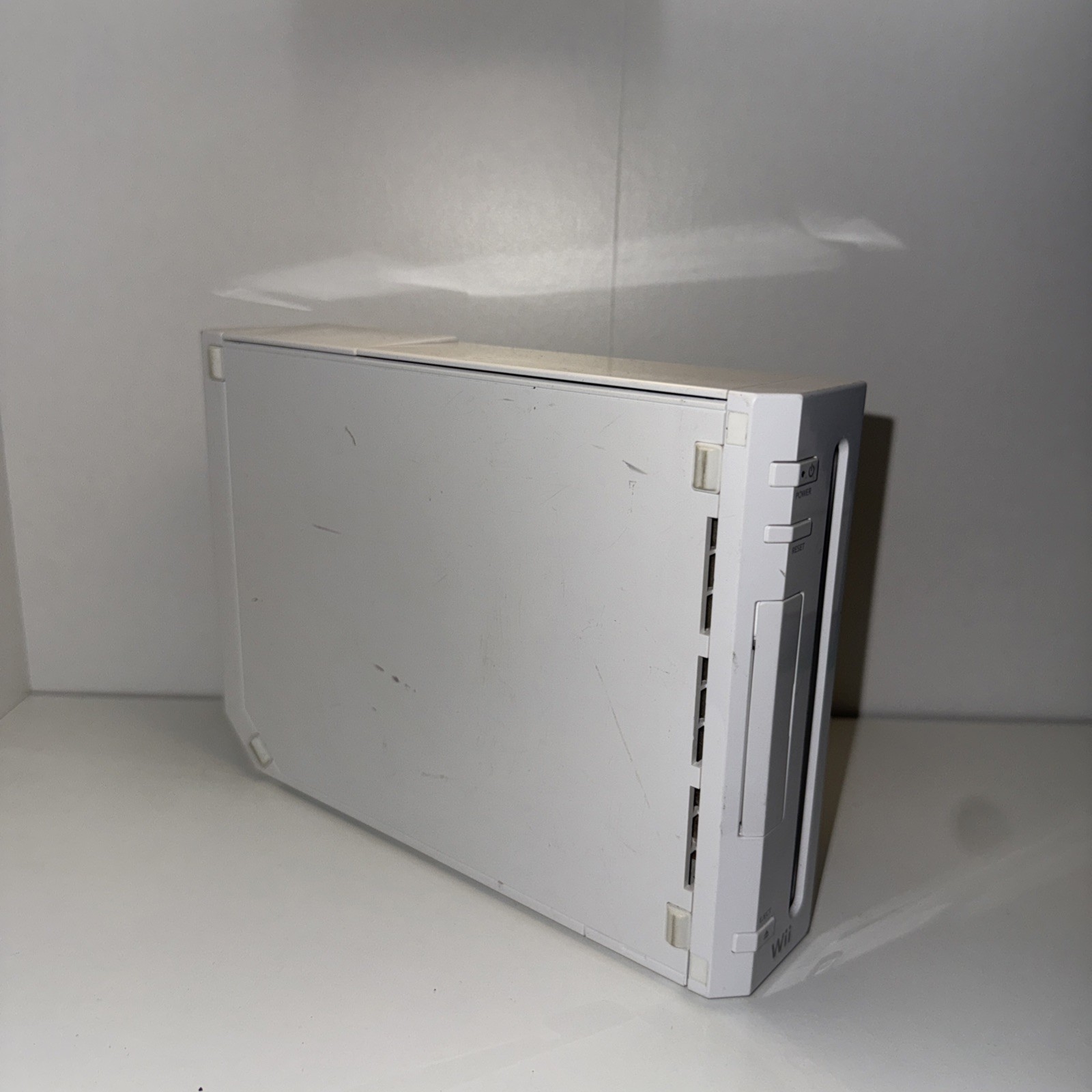 Nintendo Wii Bundle (NTSC, RVL-001) w/Sensor & Cables TESTED