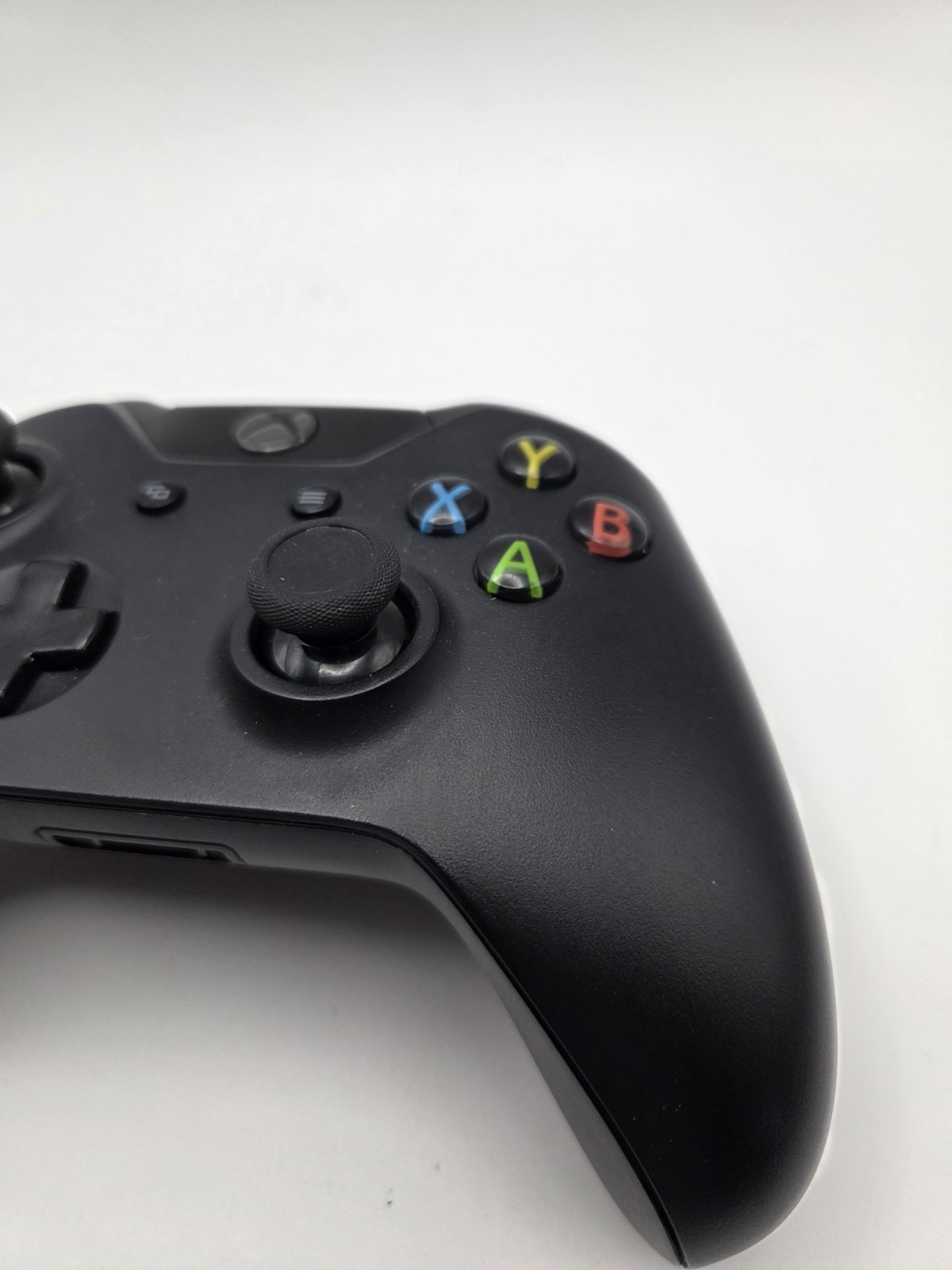 Xbox One Wireless Controller 1537 Black OEM Tested No Drift w/ Battery Cover
