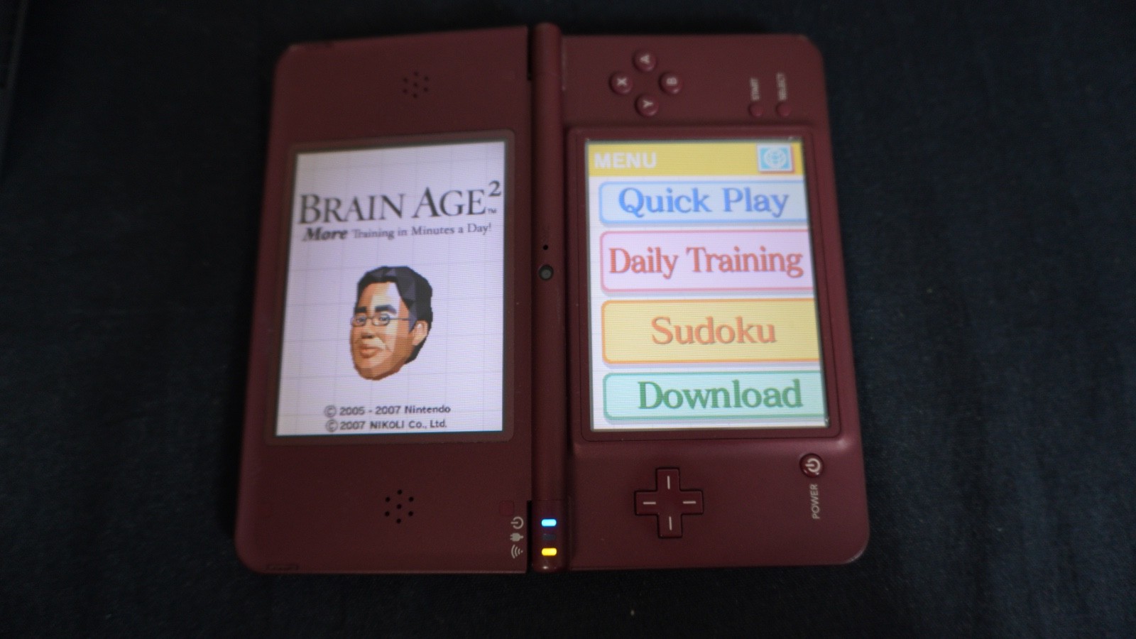 Nintendo DSi XL Launch Edition 256MB Handheld System – Burgundy