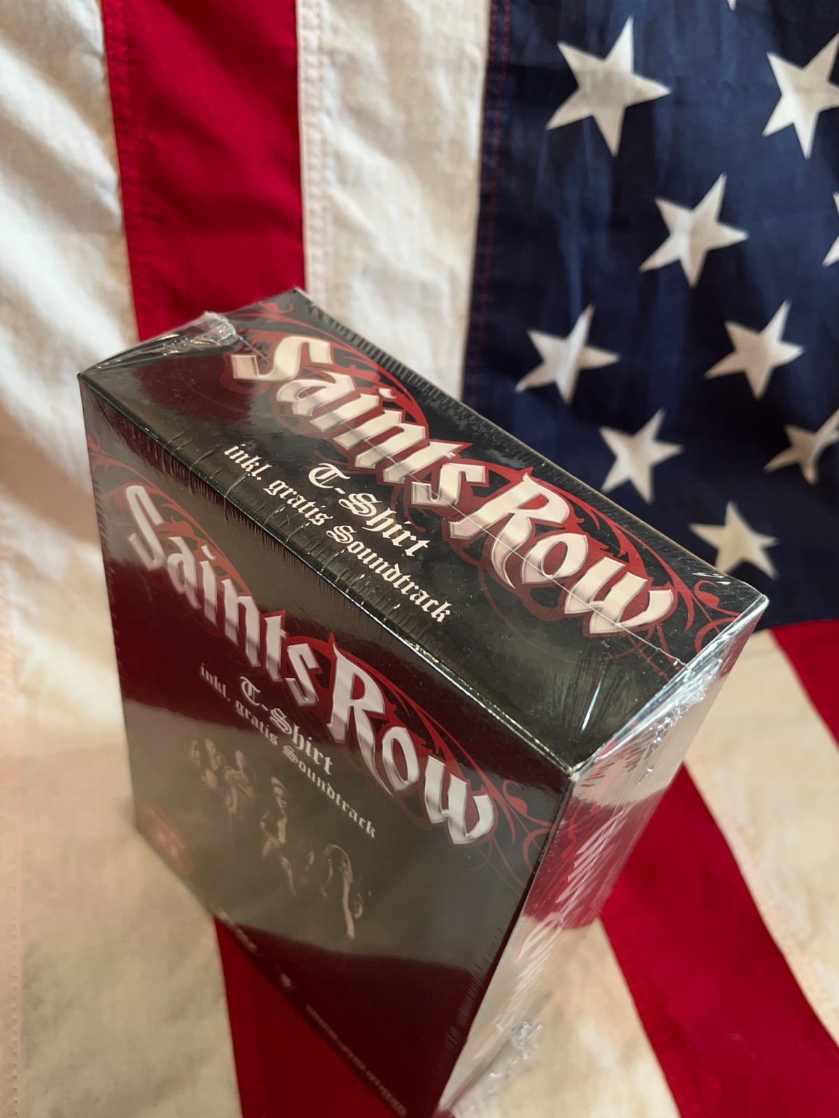 SEALED Saints Row 1 2006 Box Set Soundtrack And Shirt XL Germany Exclusive RARE