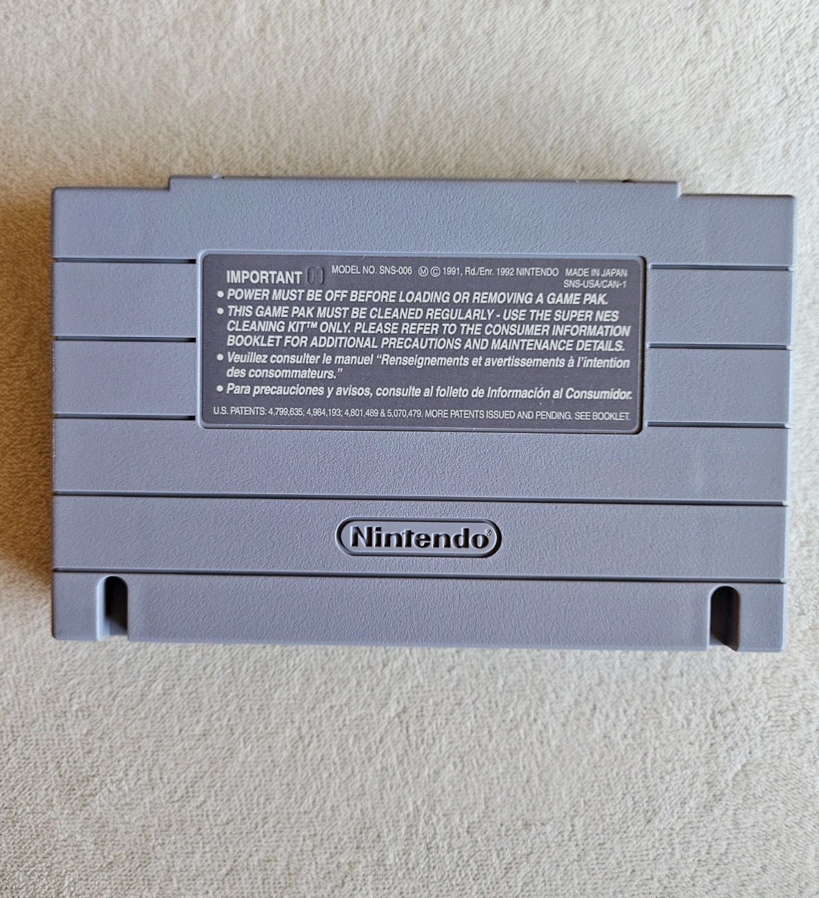 OPERATION THUNDERBOLT SNES SUPER NINTENDO COMPLETE IN BOX GREAT CONDITION!