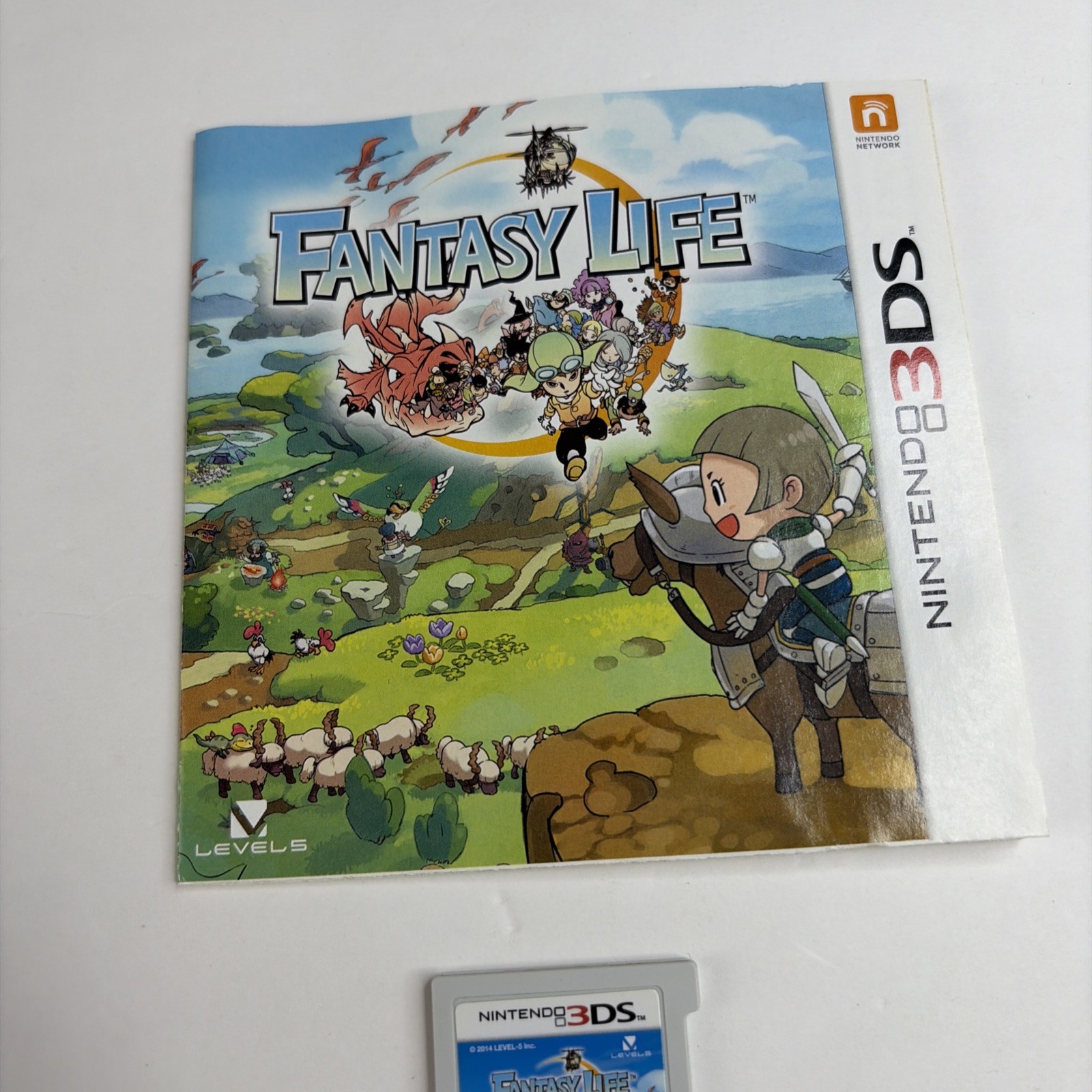 Fantasy Life (Nintendo 3DS, 2014) Game – Complete Tested