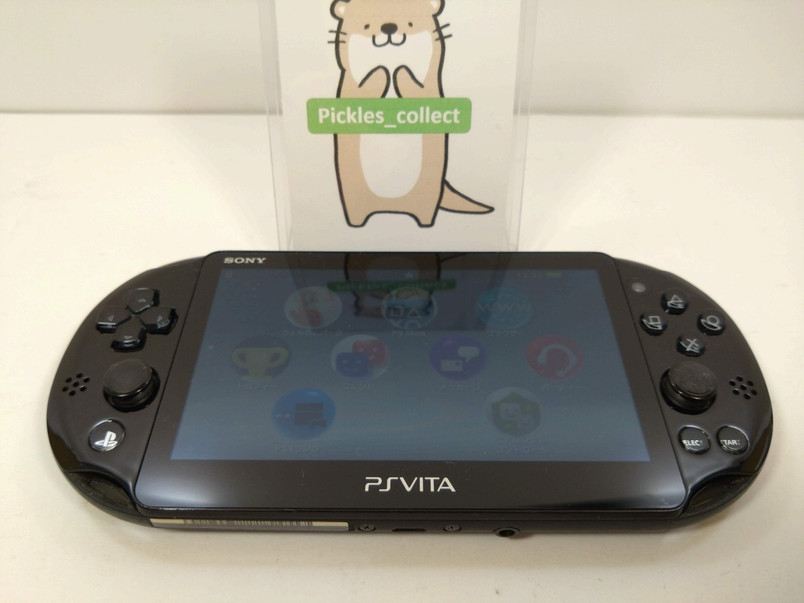 PS Vita Black PCH 2000 ZA11 Console only PSV Tested Sony 0611B