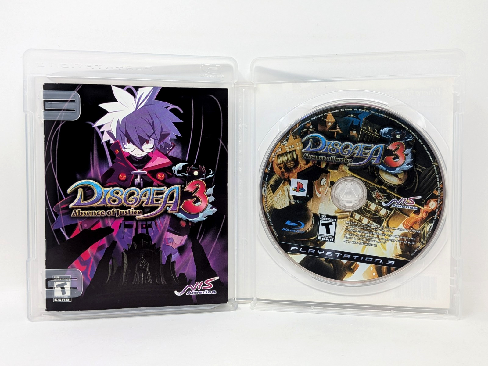 Disgaea 3: Absence of Justice (PlayStation 3, PS3) *Complete CIB – Tested*