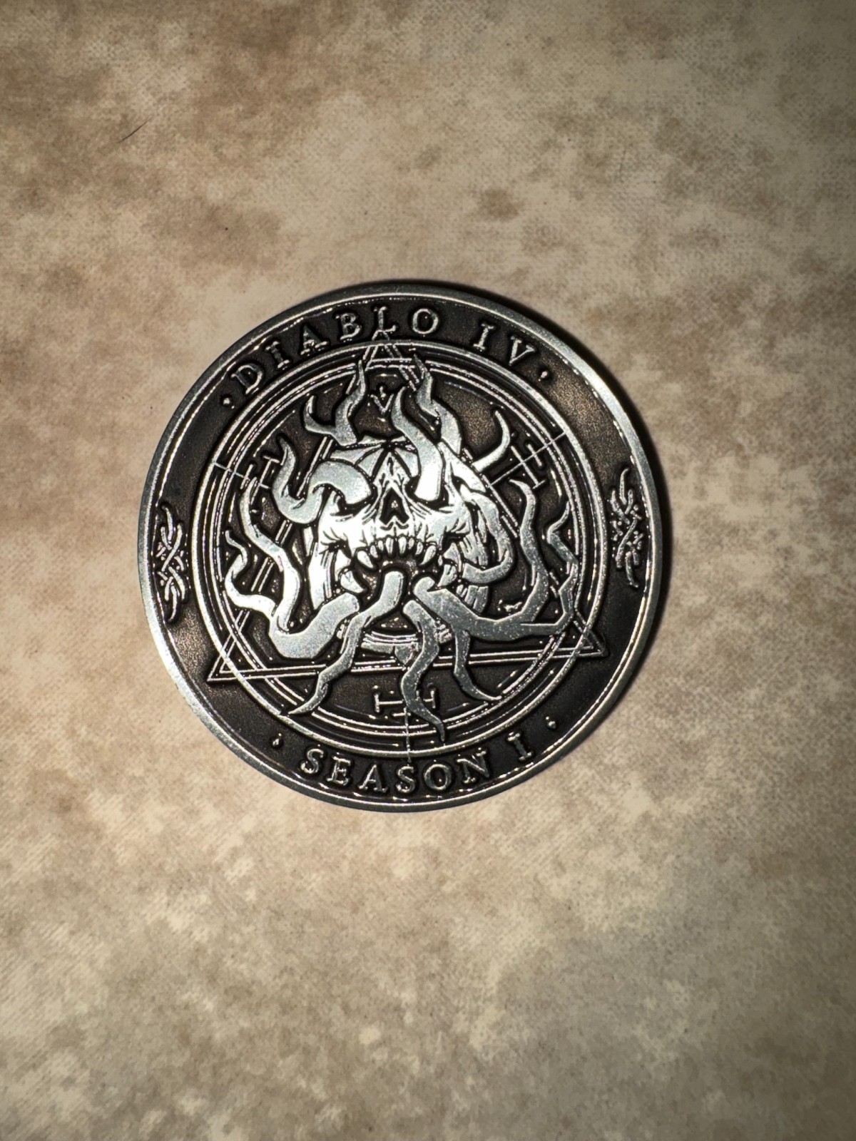 Blizzard Diablo 4 Season 1 Developer Employee Coin Medal Rare