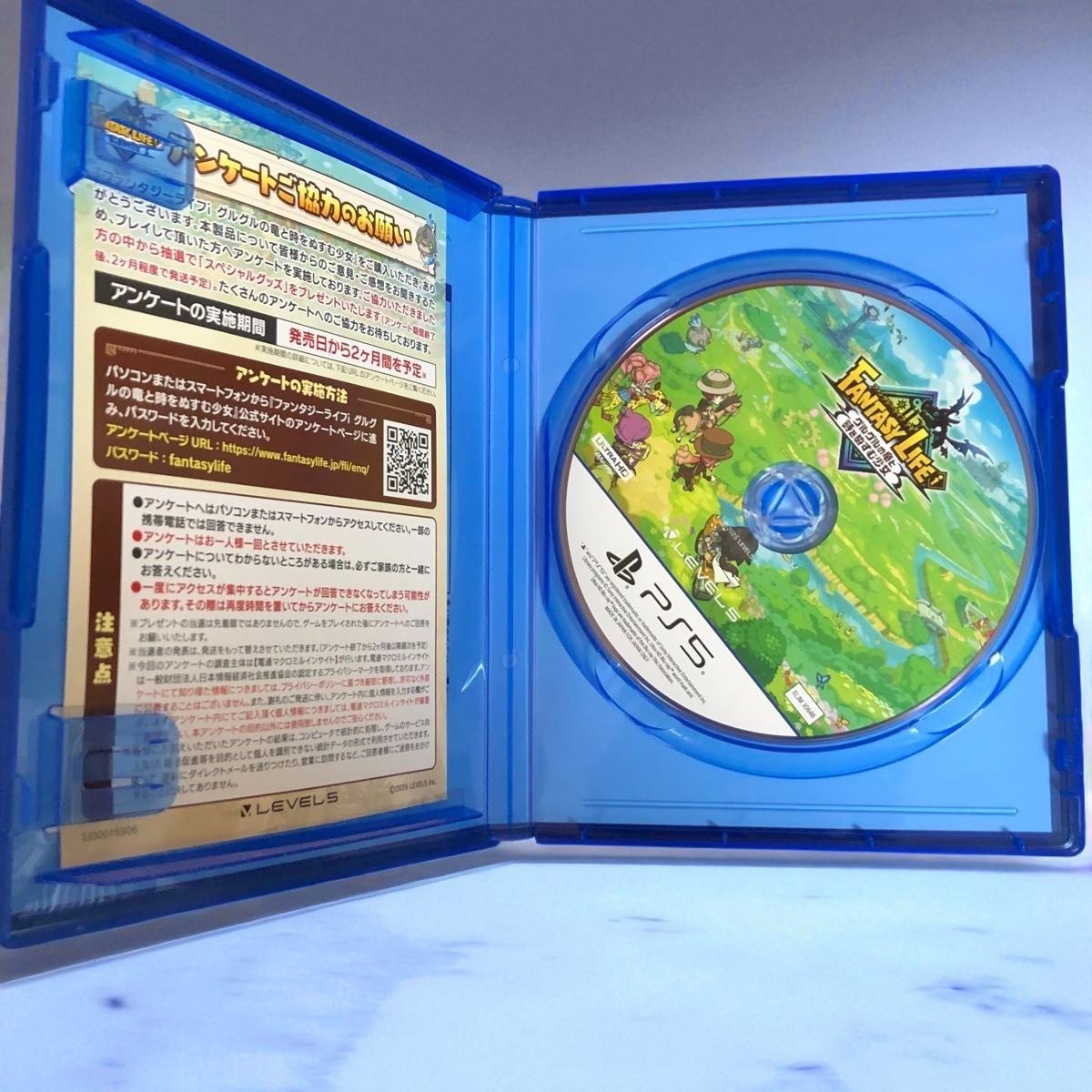 FANTASY LIFE i The Girl Who Steals Time PS5 Used good RPG PlayStation From JAPAN
