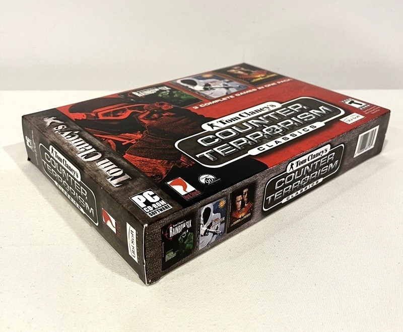 Tom Clancy’s Counter Terrorism Classics (3 Games in Box) – PC CD-ROM – New Box