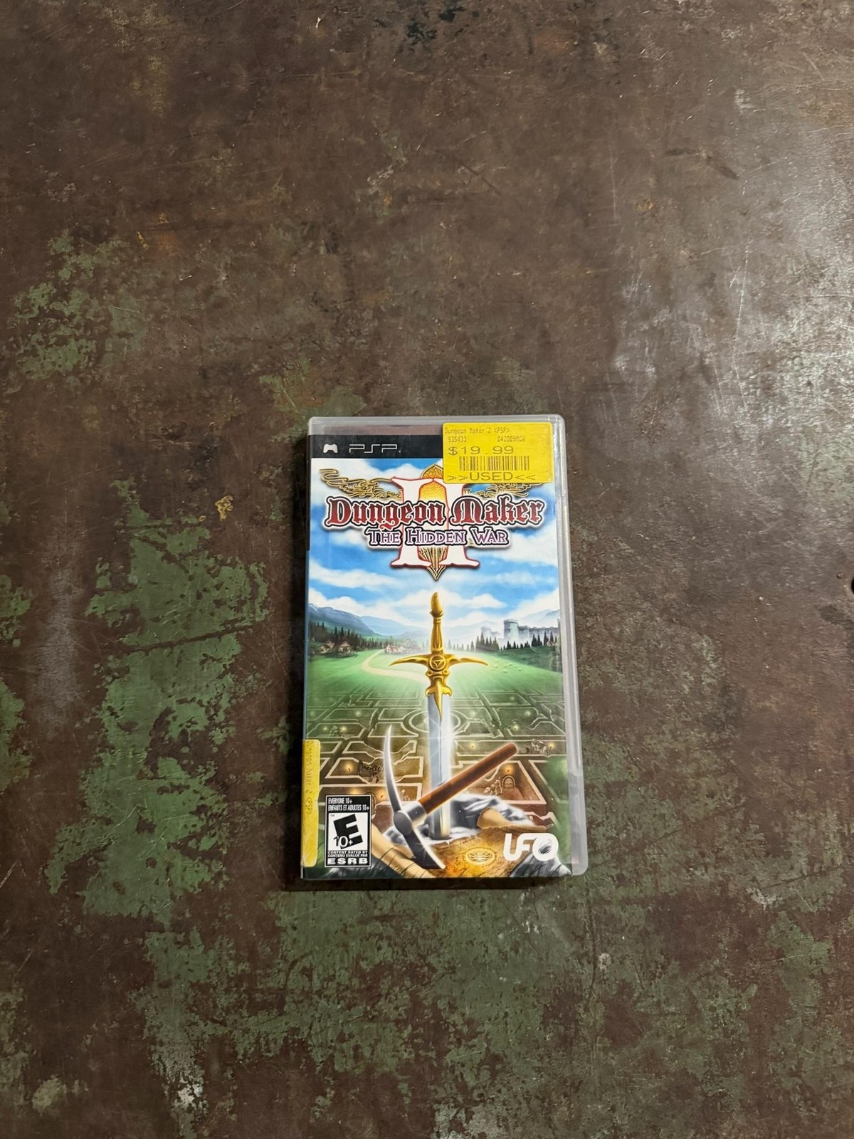 Dungeon Maker: The Hidden War PSP Game E10+ UFO Interactive NTSC-U/C Manual