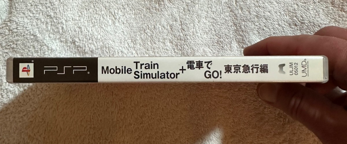 Mobile Train Simulator + Densha de GO Tokyo Express PSP Japan – CIB & Untested