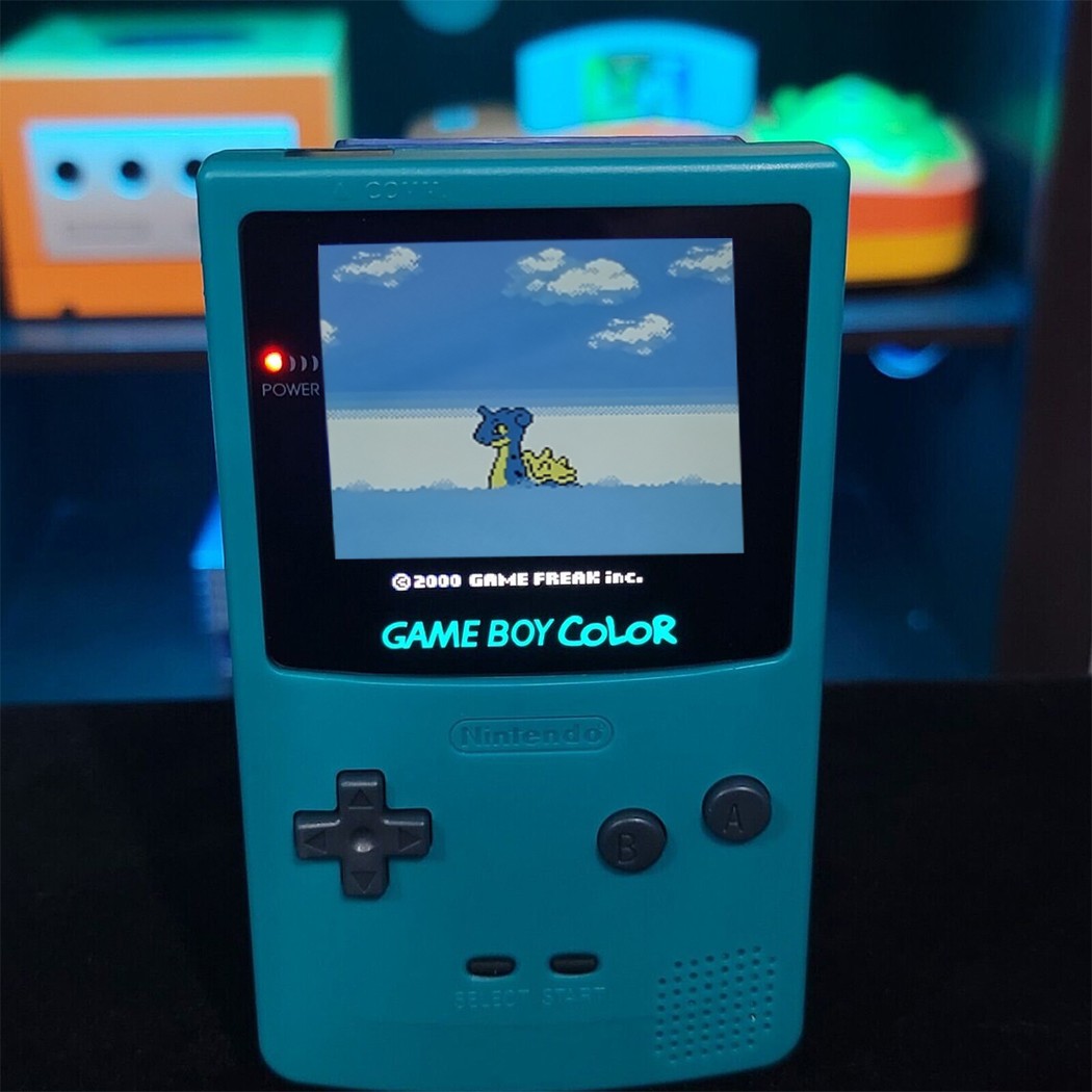 Nintendo Game Boy Color Console Handheld System Cleaned Tested New Case Reneweds