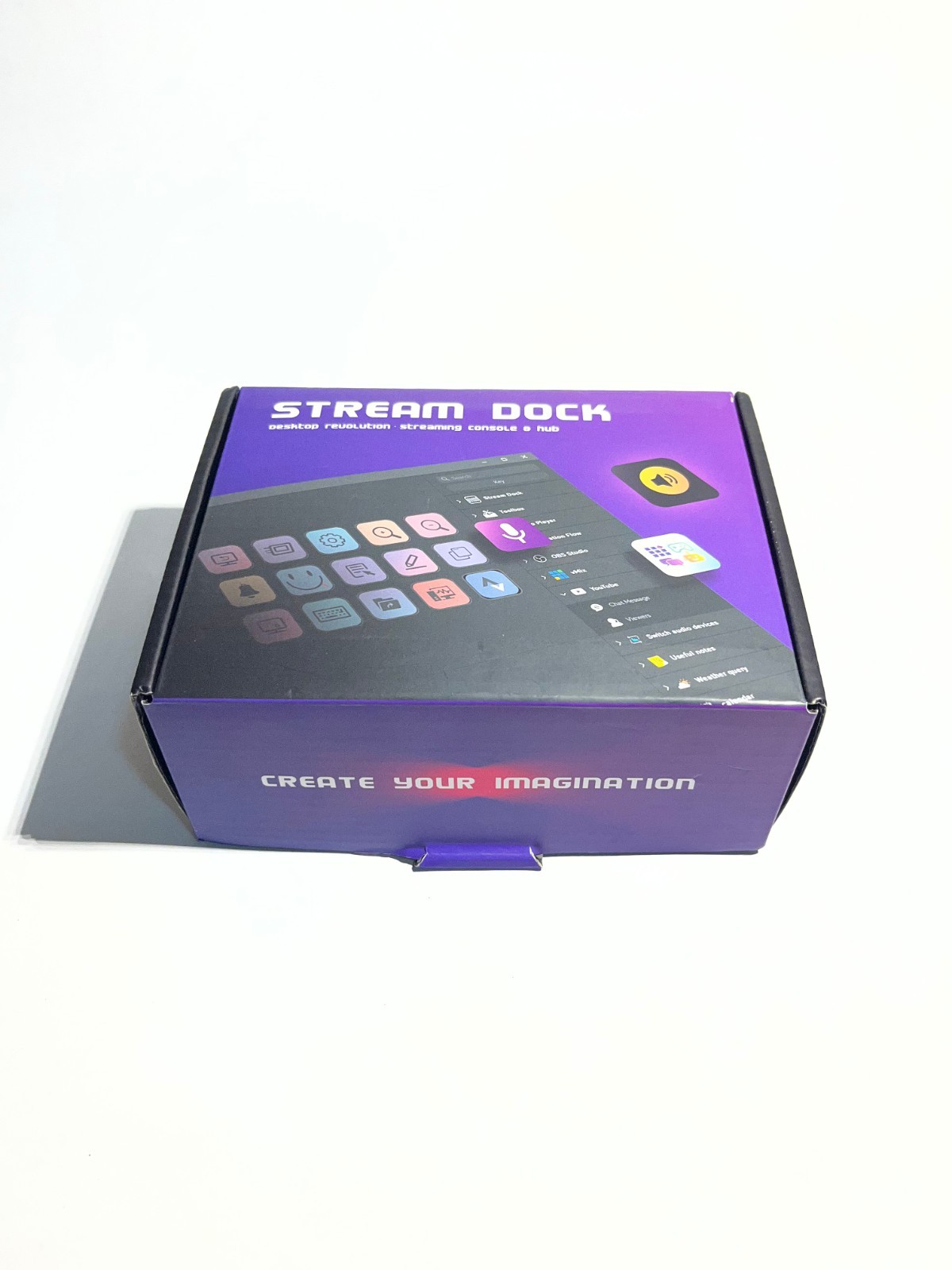 VSDInside Stream Dock M18 – 18 Button PC Programmable Macro Pad, New Open Box