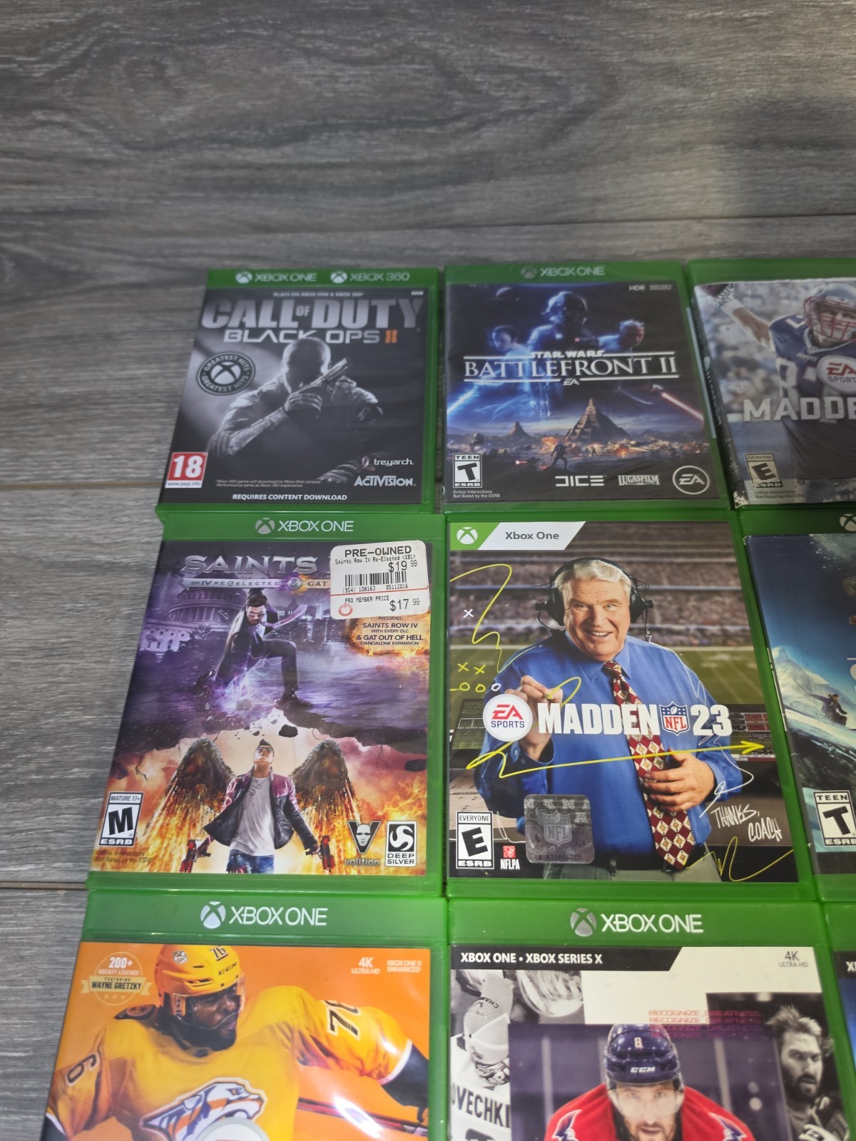Lot Of 14 Miscellaneous Xbox One Games- Call Of Duty, NHL, Madden,Steep [Tested]