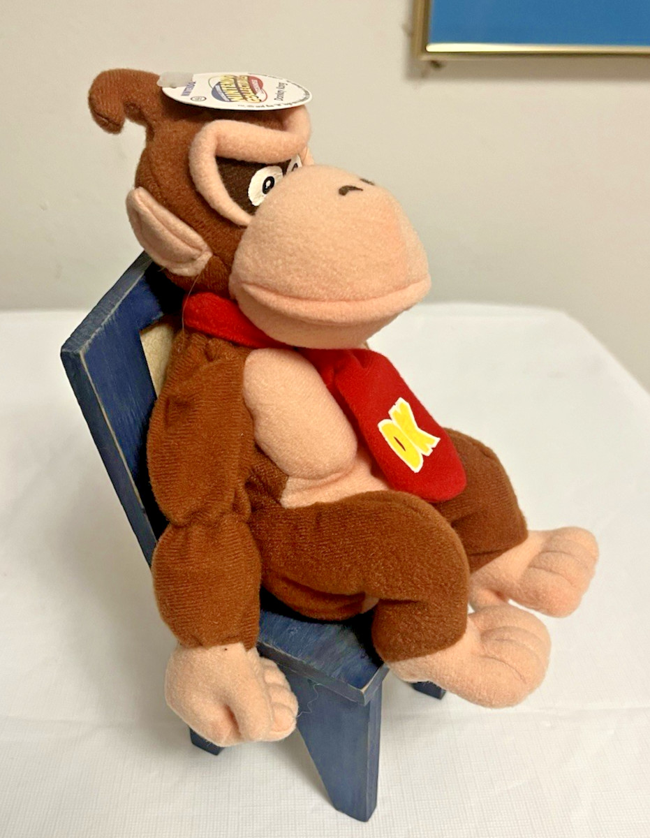 Nintendo 64 Collectibles -7″ DONKEY KONG – Mario Bros. Toy Site Beanbag