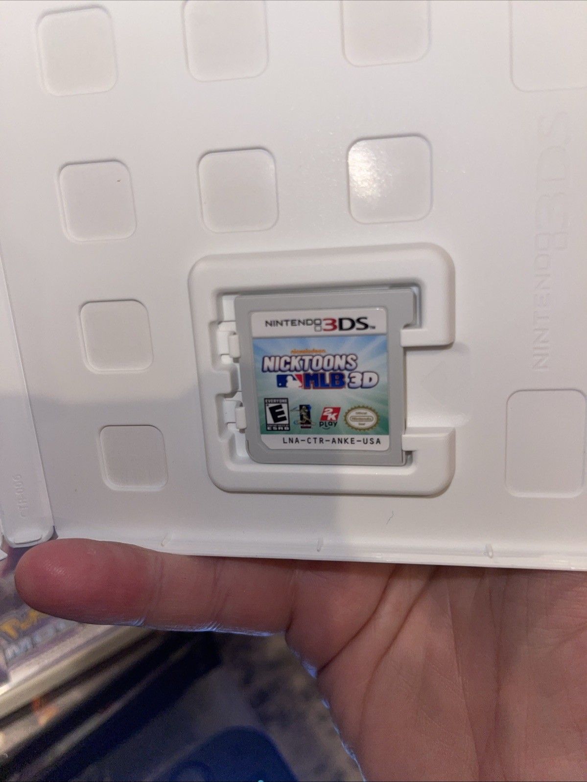 Nicktoons MLB 3D (Nintendo 3DS, 2012) Complete W Manual Tested Free Ship