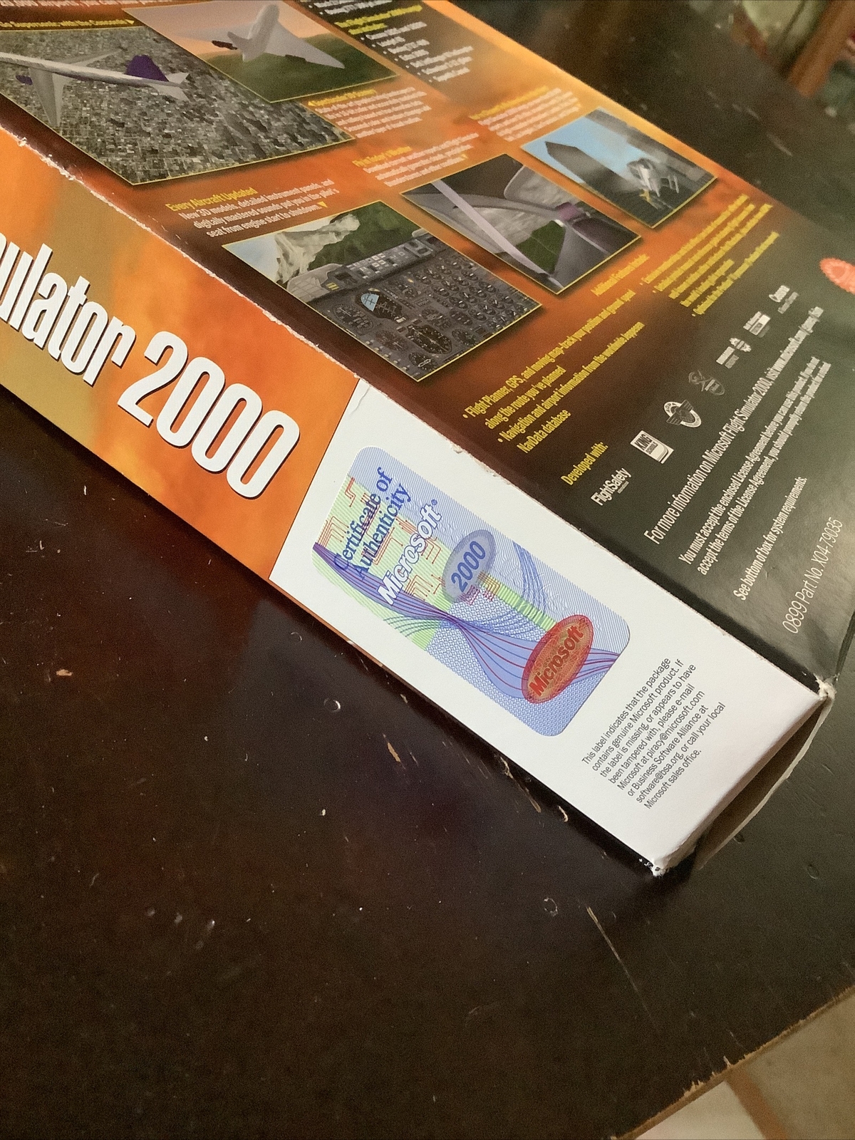 2000 Microsoft Flight Simulator CD Game Windows 95 & 98