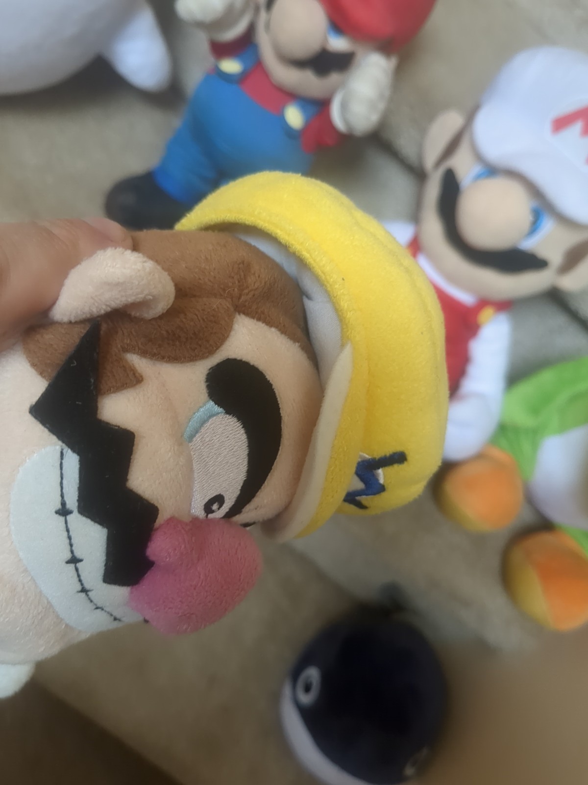Nintendo Super Mario Plush Rare Japan Prize Toys All Star 2011 Yoshi Donkey Kong
