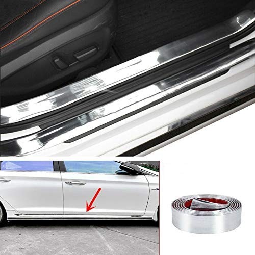 16FT Heavy Duty Chrome Trim Molding 2″ UV Protected Scratch-Proof for Truck RV B