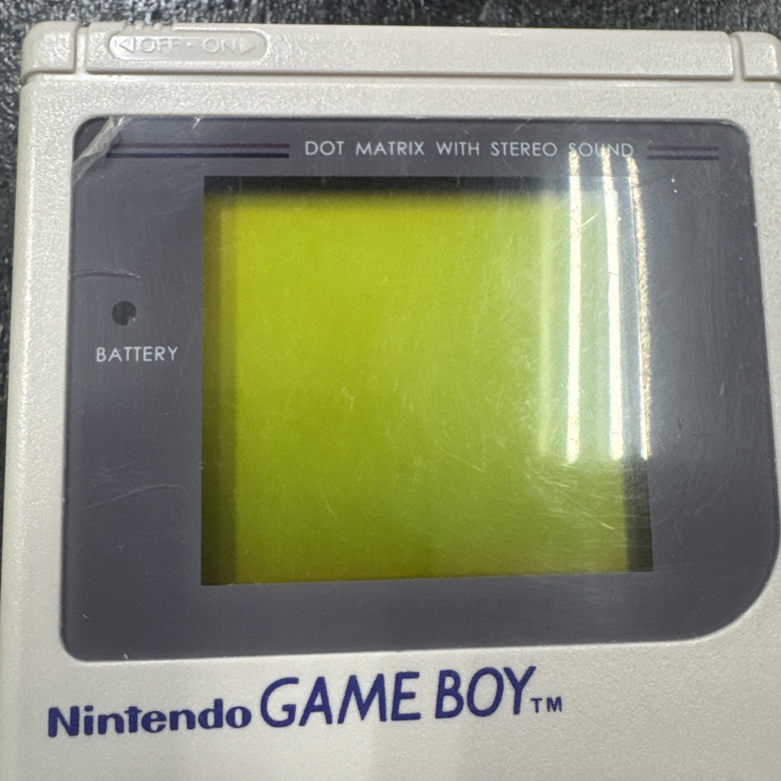 Nintendo Game Boy Launch Edition Handheld System – Complete Matching Serial #s