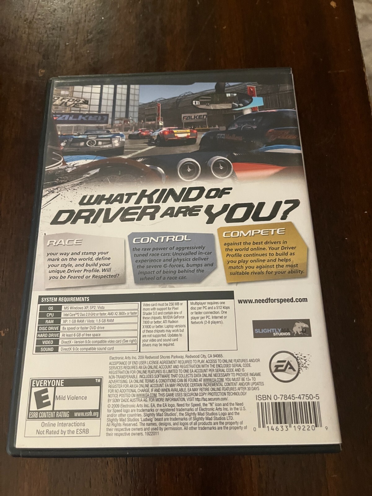 Need for Speed: Shift PC DVD-ROM Game