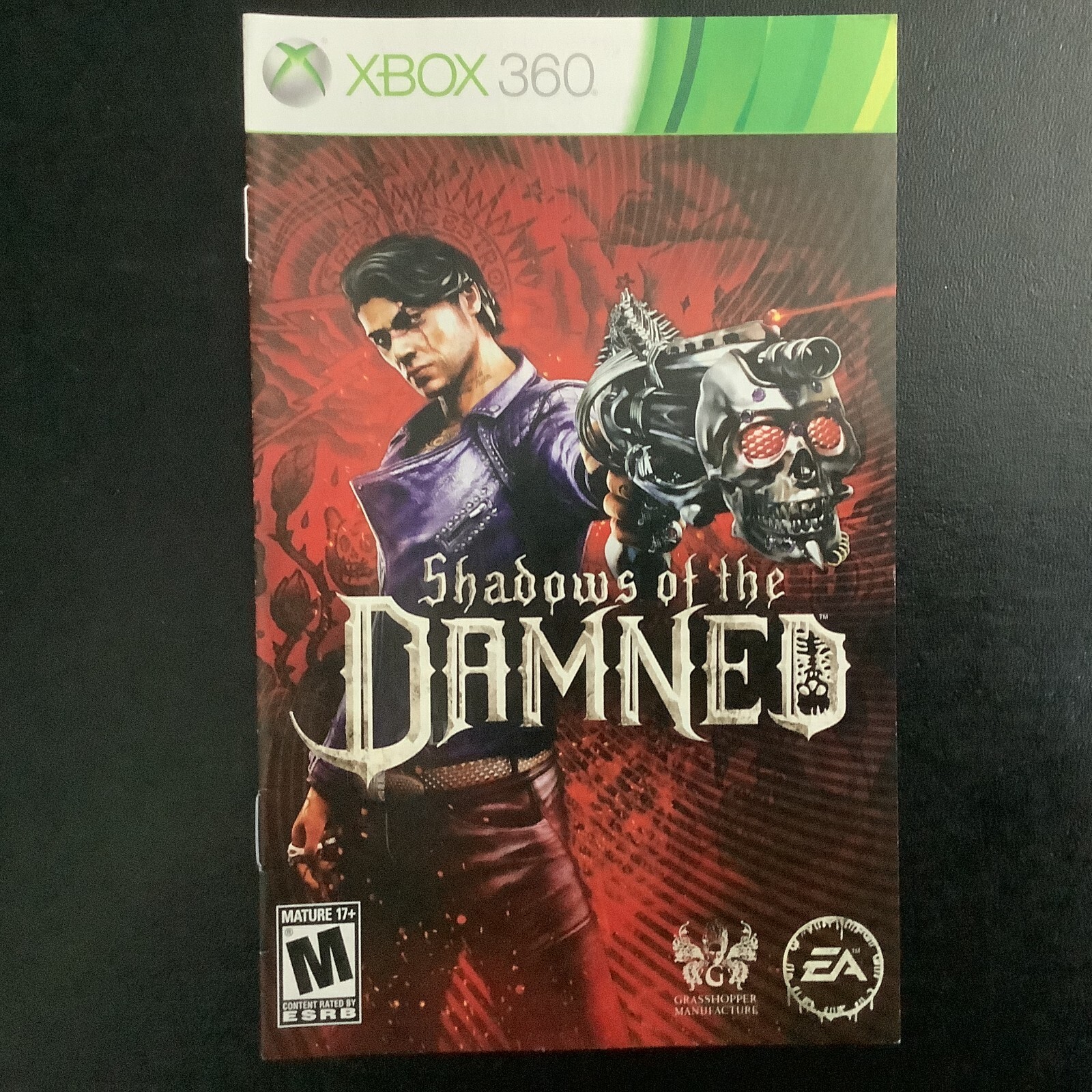 Shadows of the Damned Microsoft Xbox 360 Instruction Manual Only